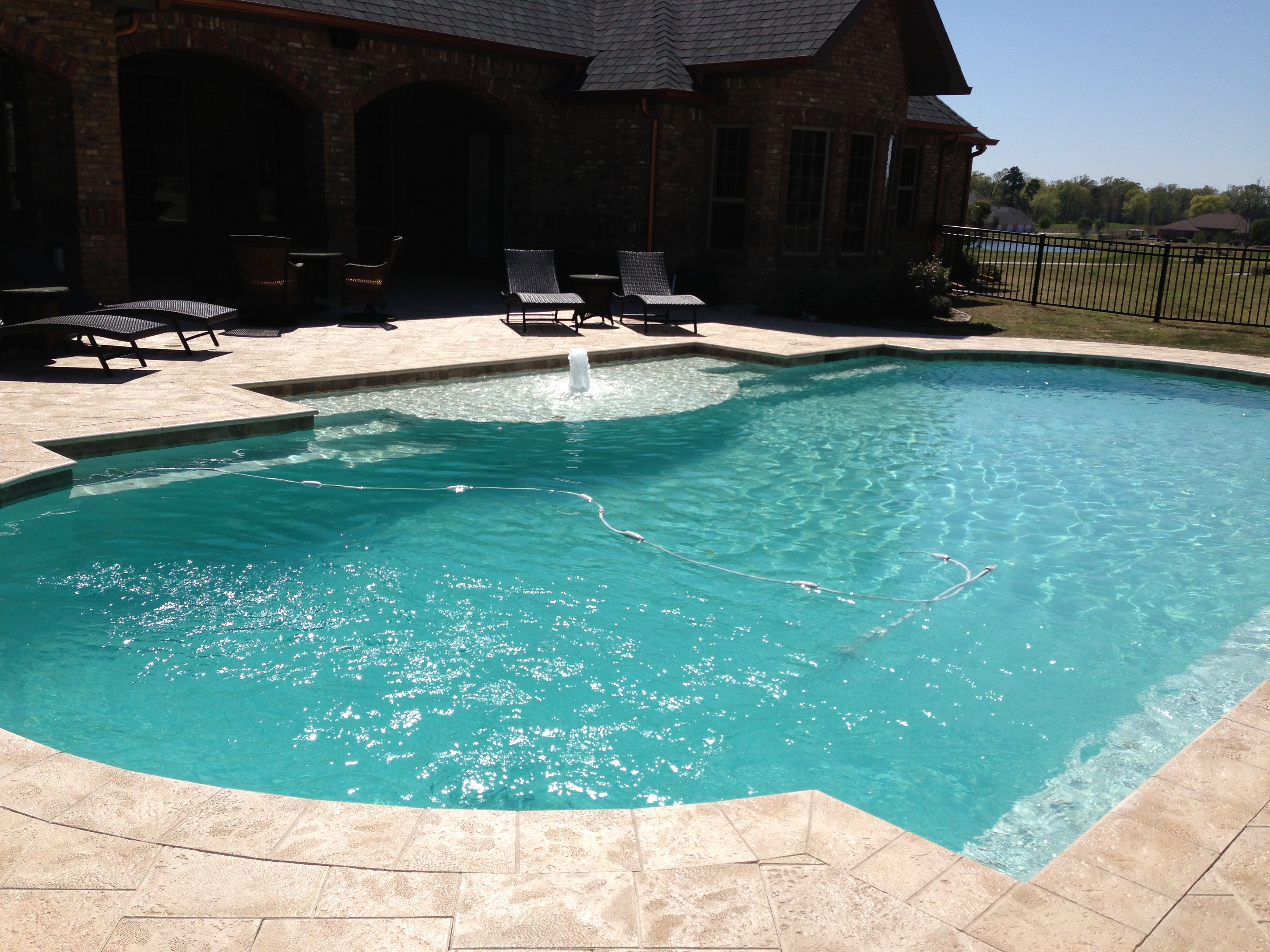 Pool Construction company Out Back Pool and Spa Creations in The Woodlands, TX