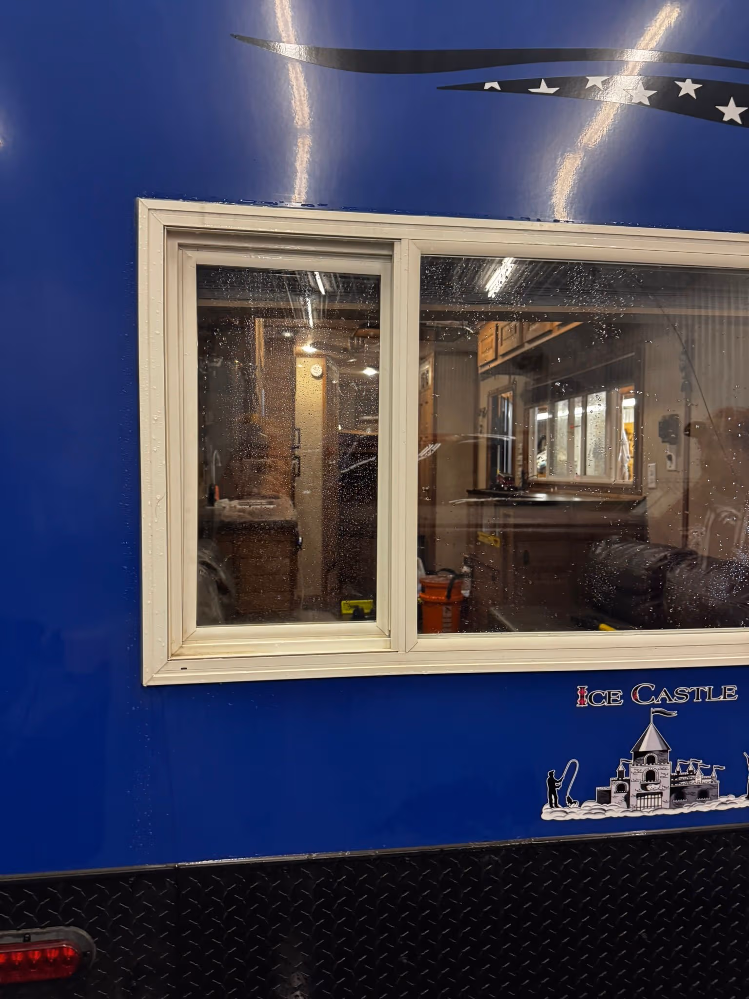 Ice Castle Fish House Gets a Same-Day Glass Replacement