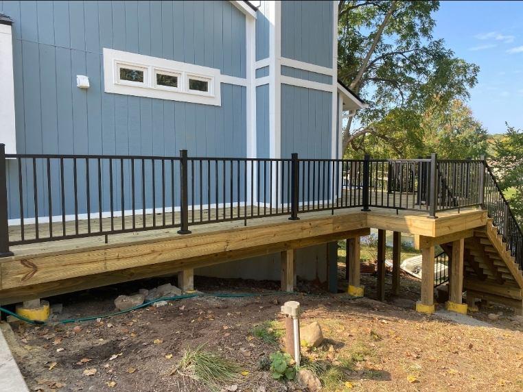 Mitten Made composite decking installation