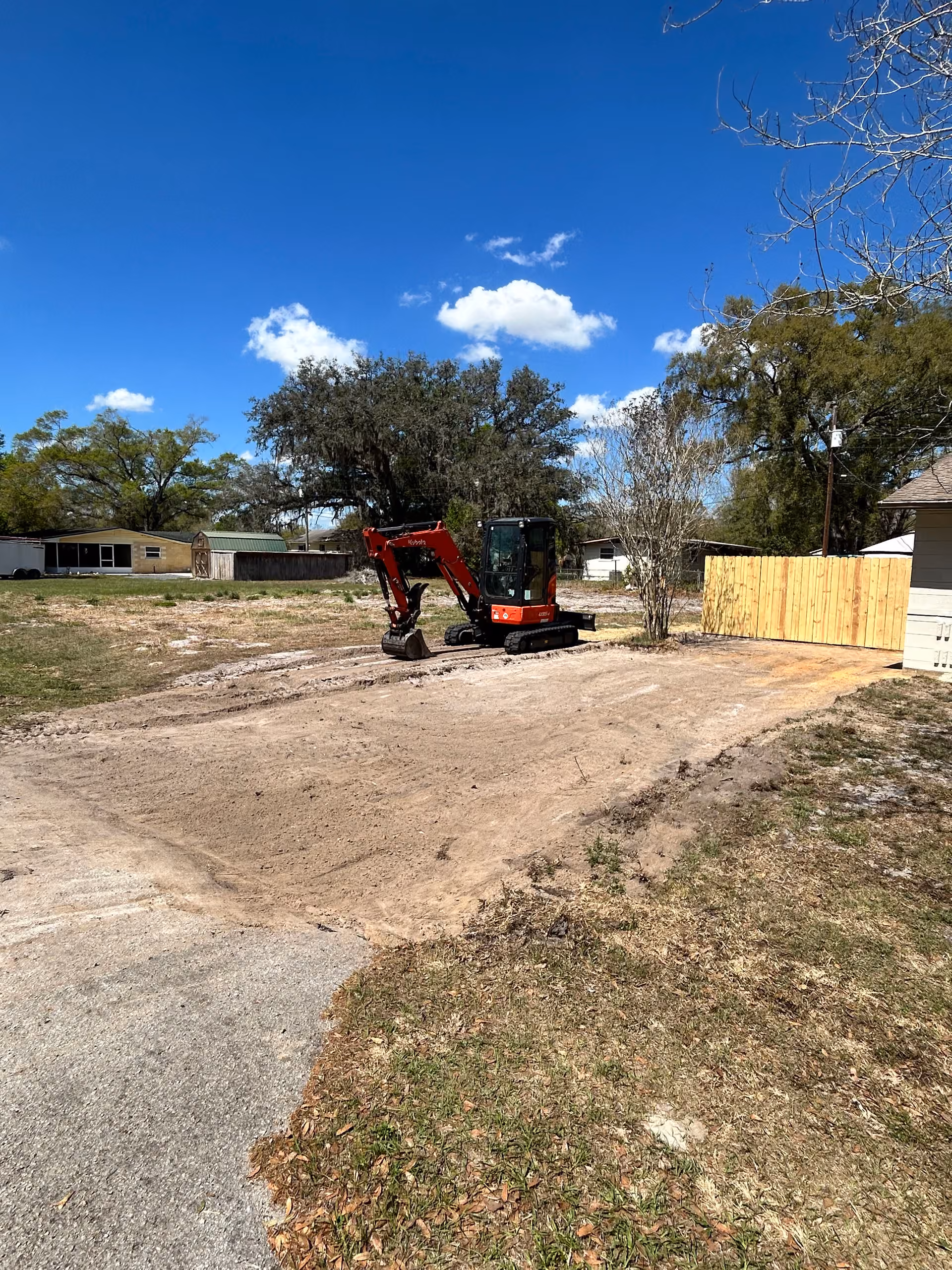 Cracked Concrete Out, Asphalt Millings In - Small Driveway Done Right