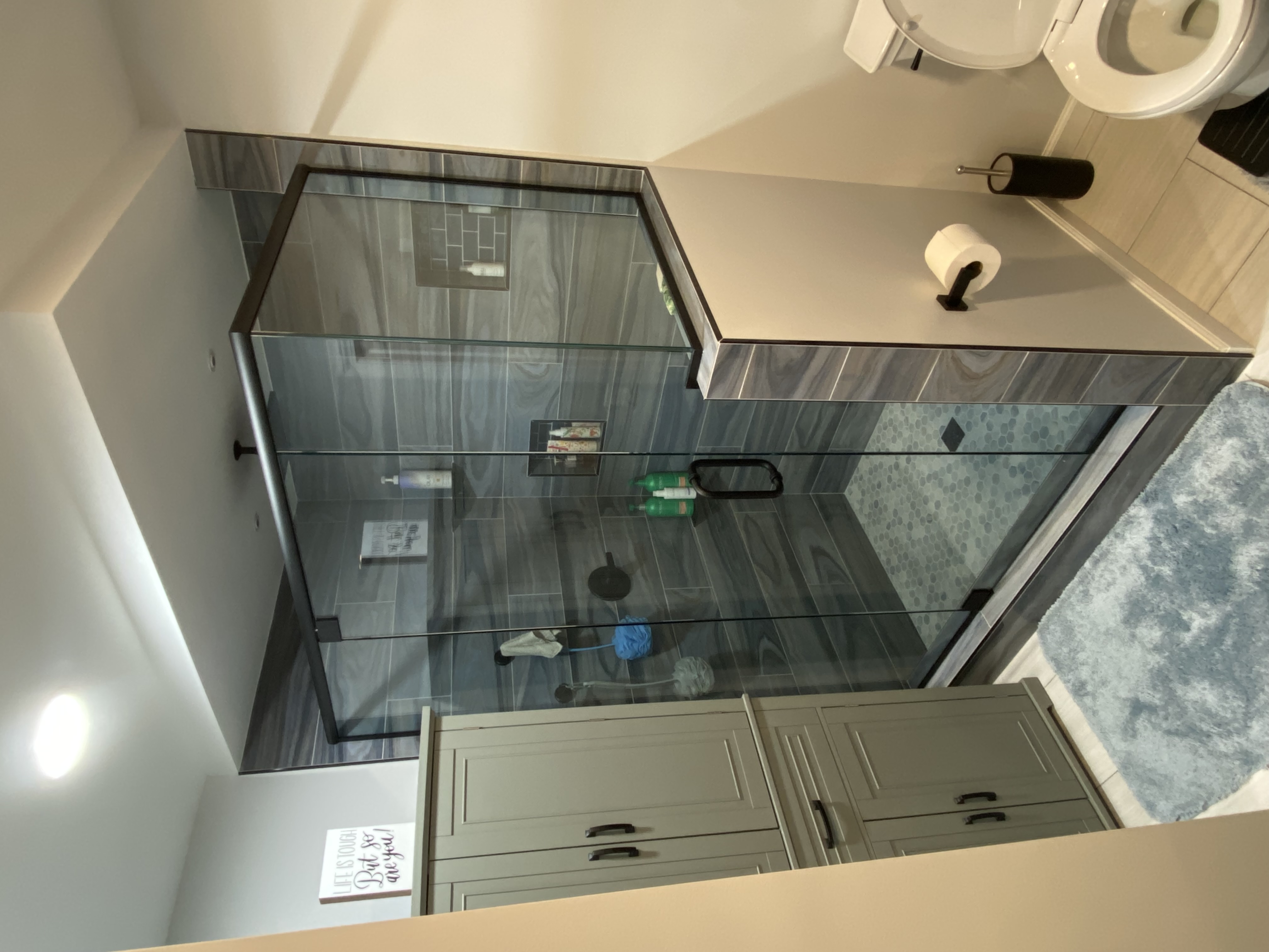 Mitten Made powder room remodel