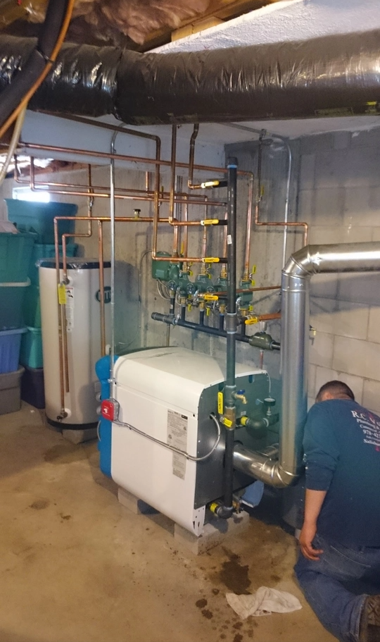 Plumbing And Water Filters company R.C. Voltero Plumbing Heating & Gas in Salisbury, MA