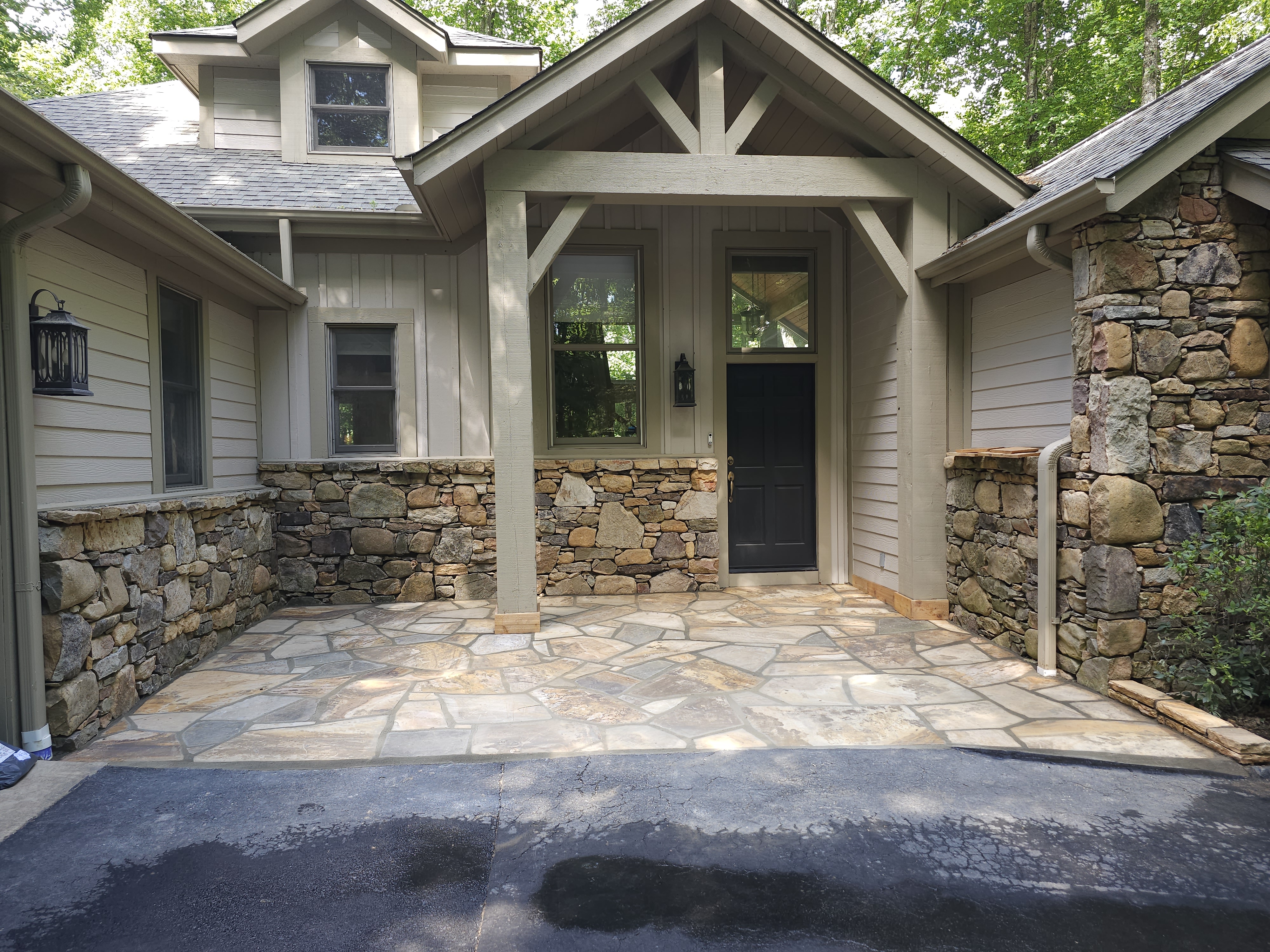  for Acosta's Stone work in Hendersonville, NC