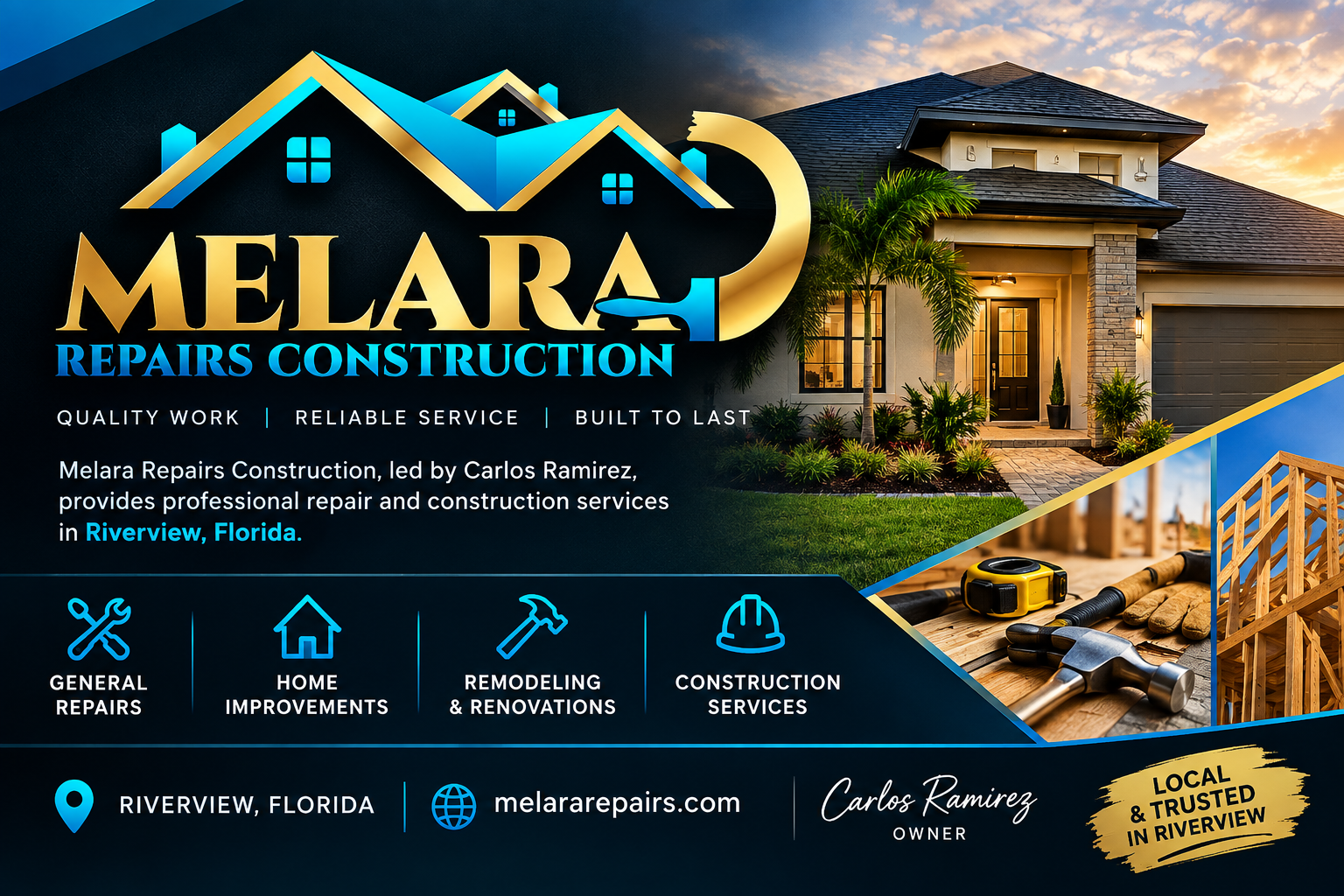  for Melara Repairs Construction in Tampa, FL