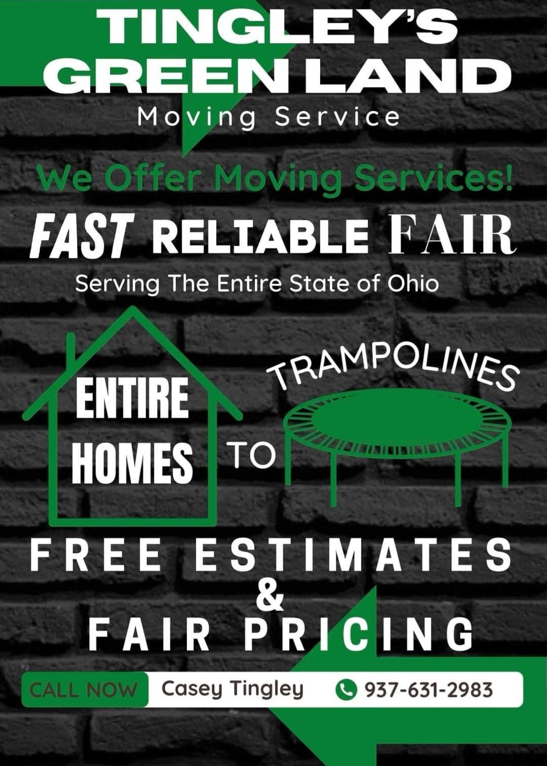  for Tingley's Green Land Services in Springfield, Ohio