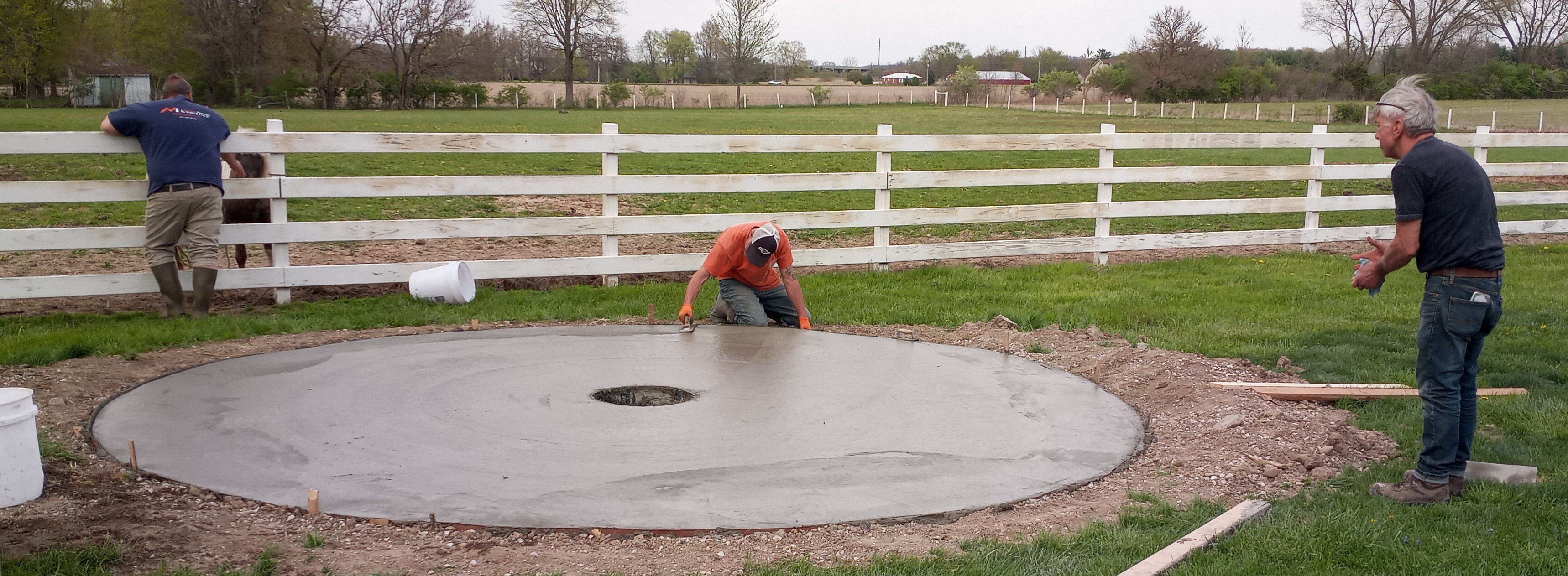  for Concrete Creations to Foundiations. in Yorktown, IN