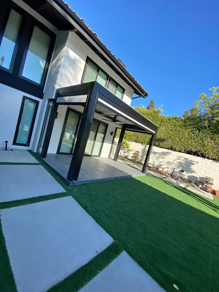 Outdoor addition project by Luxurious Construction LLC
