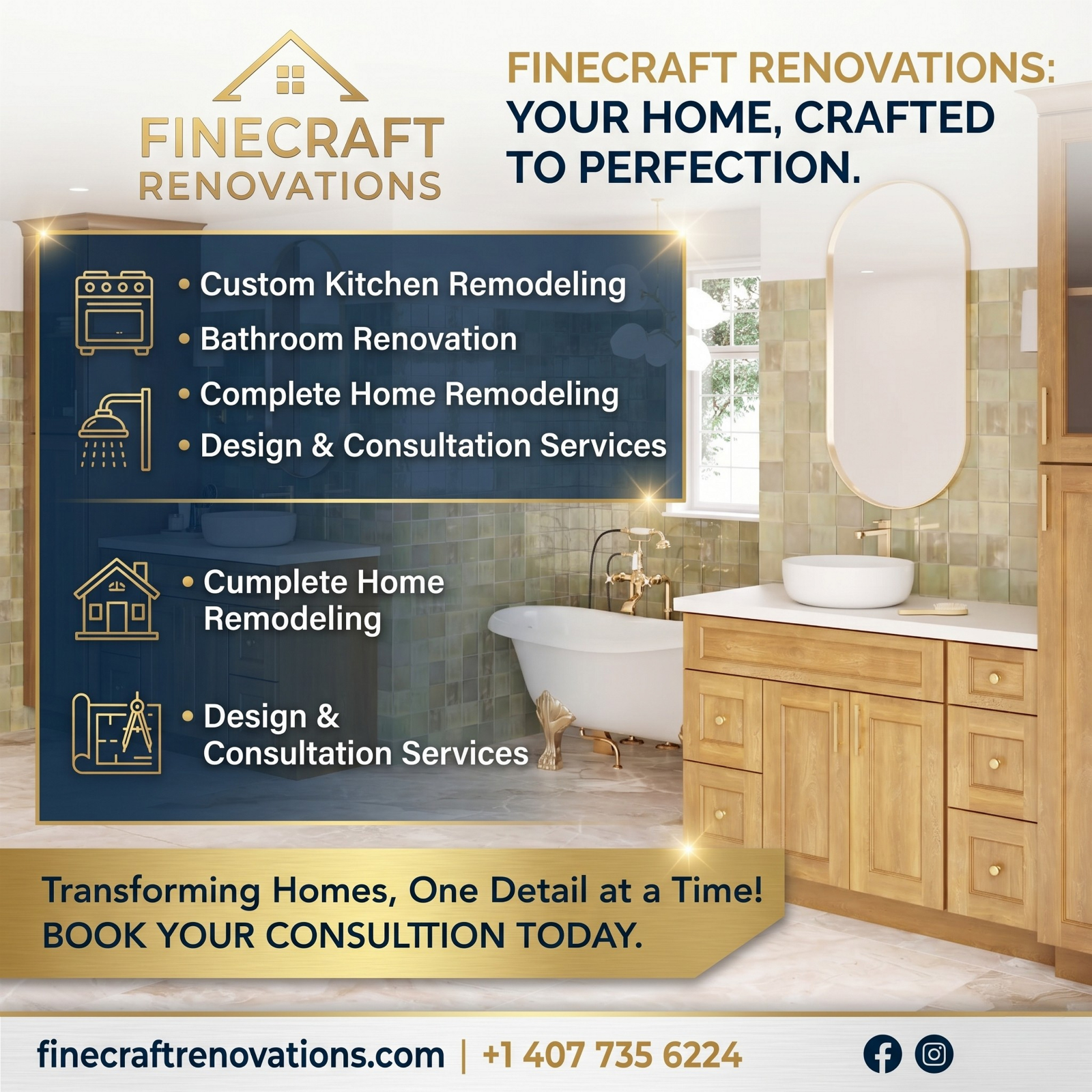  for FineCraft Renovations in Orlando, FL