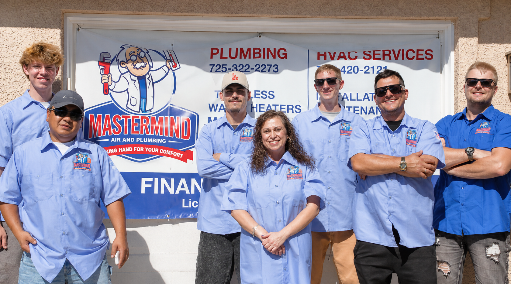 The Mastermind Air and Plumbing team in Henderson, NV