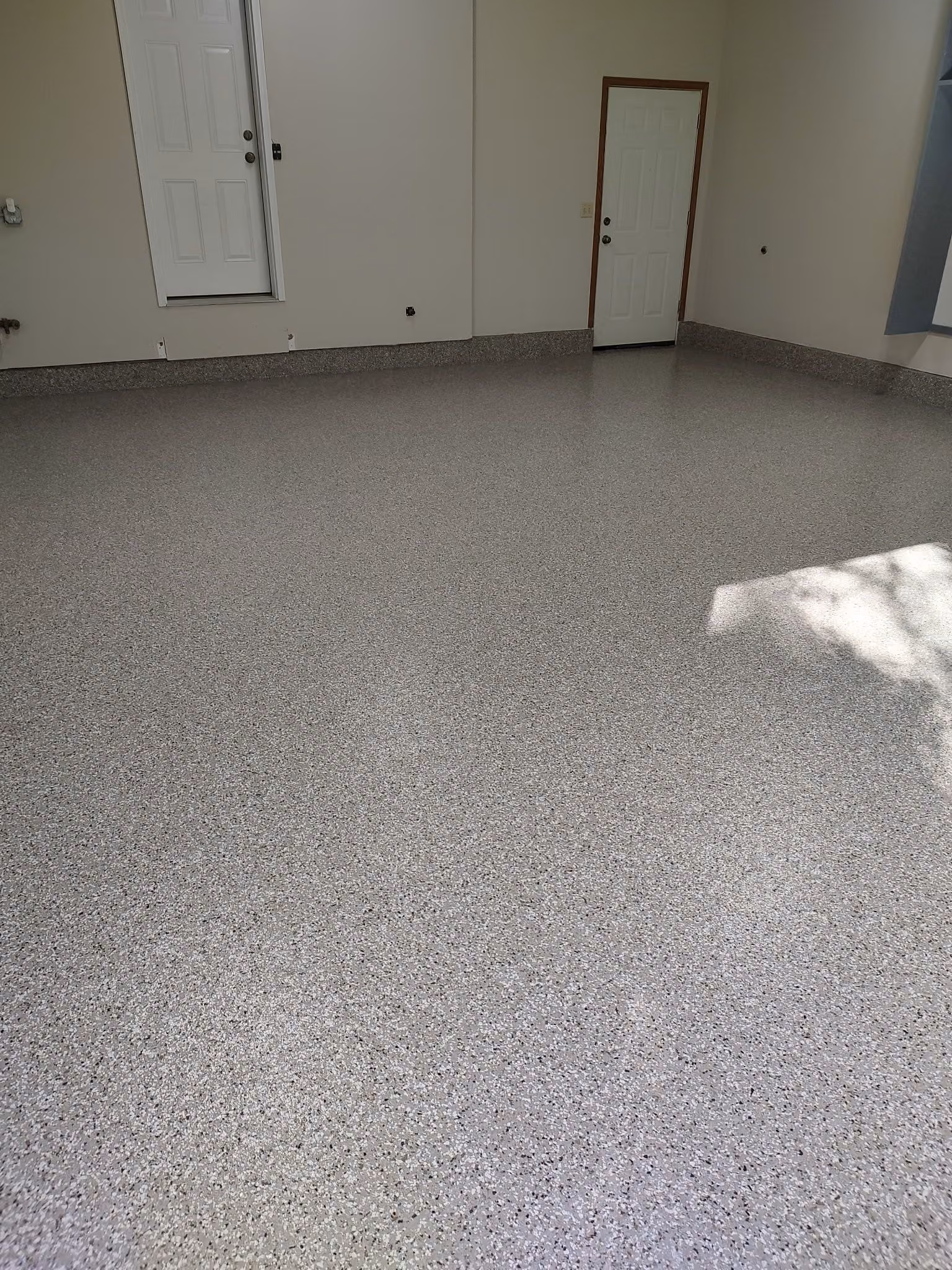 Pebble Beach Garage Floor Coating in Little Falls