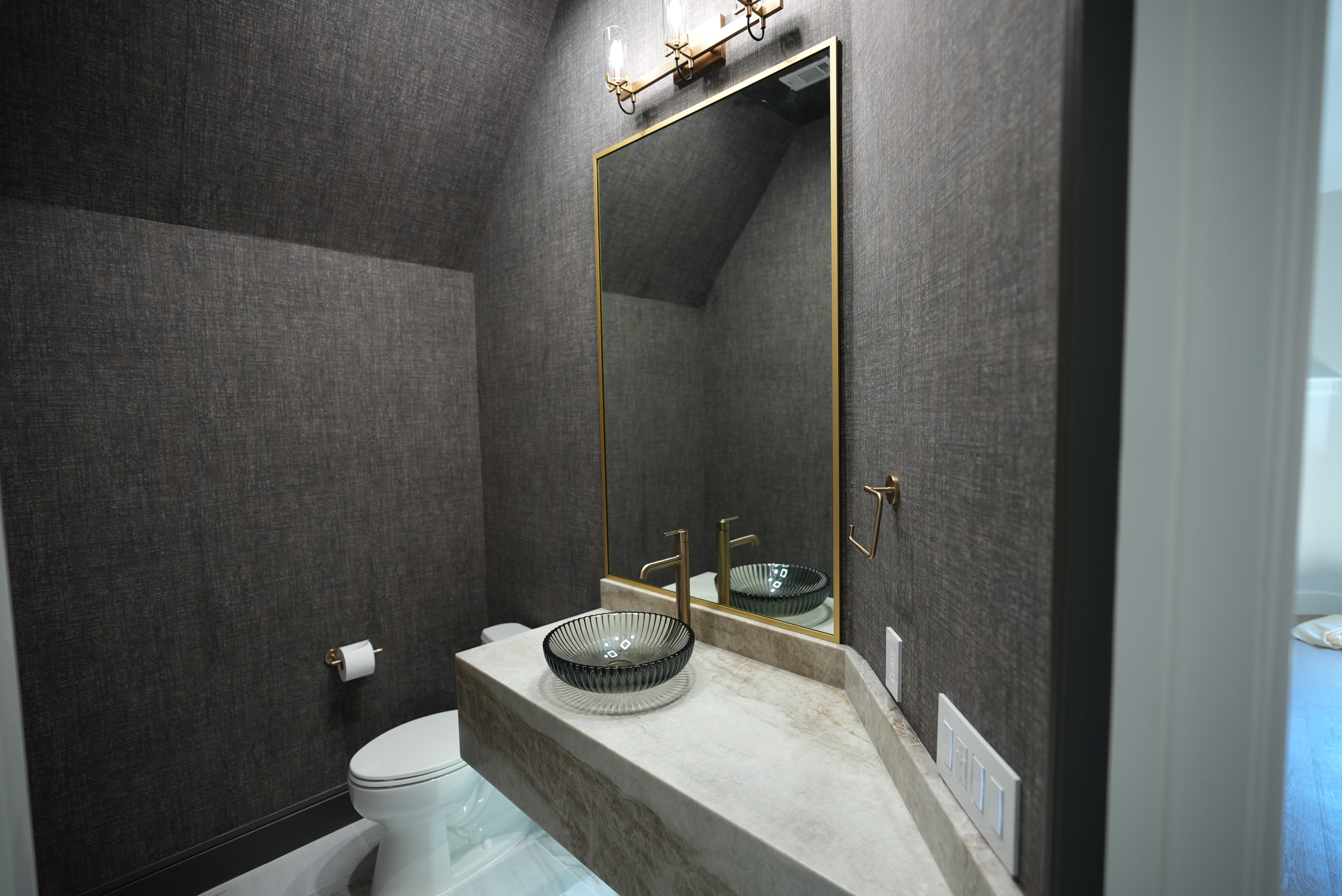 Bathroom renovation project by Luxurious Construction LLC