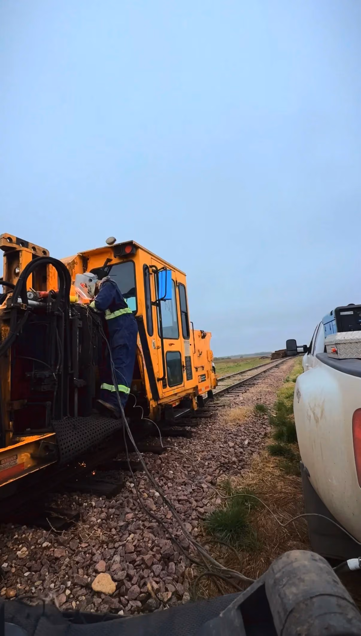 Railroad Spike Driver Repair Near Leonard ND