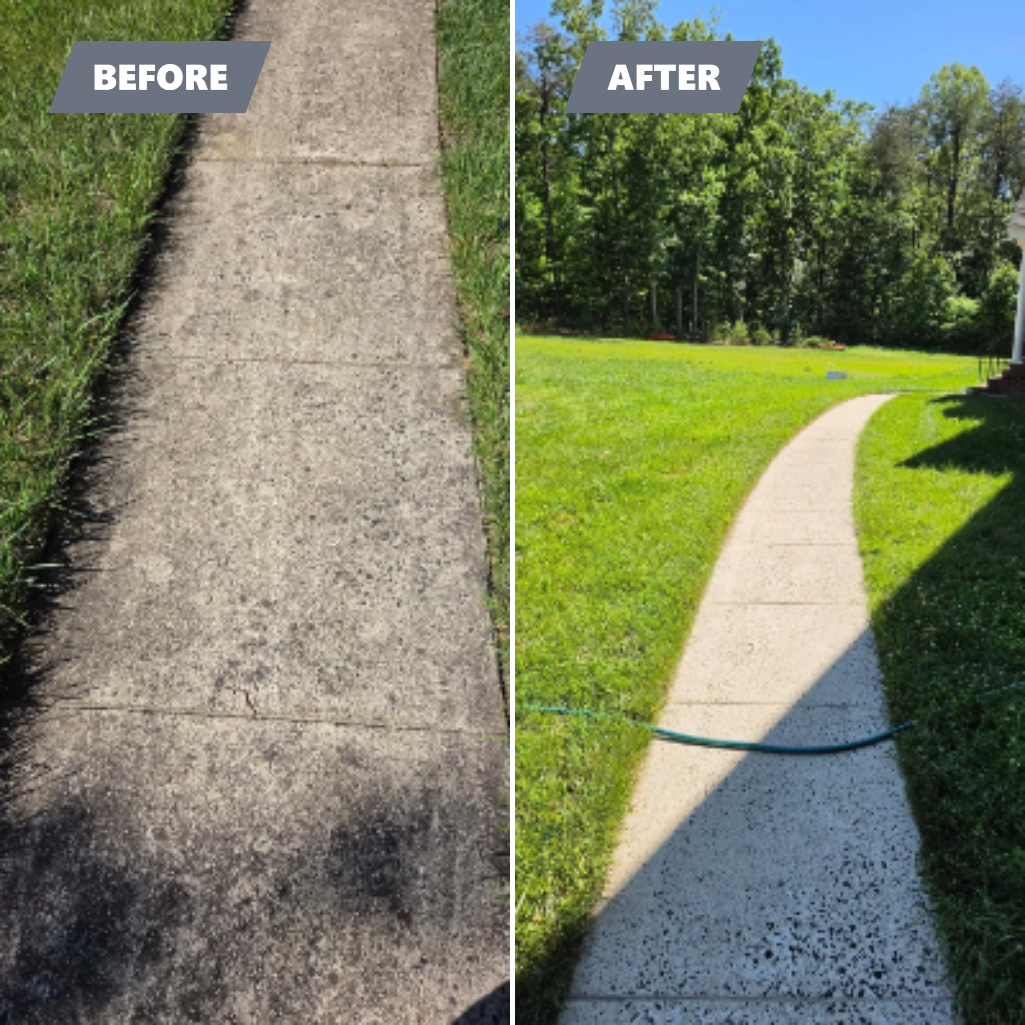 Soft Washing company Sharper Look Exteriors in Midland, VA
