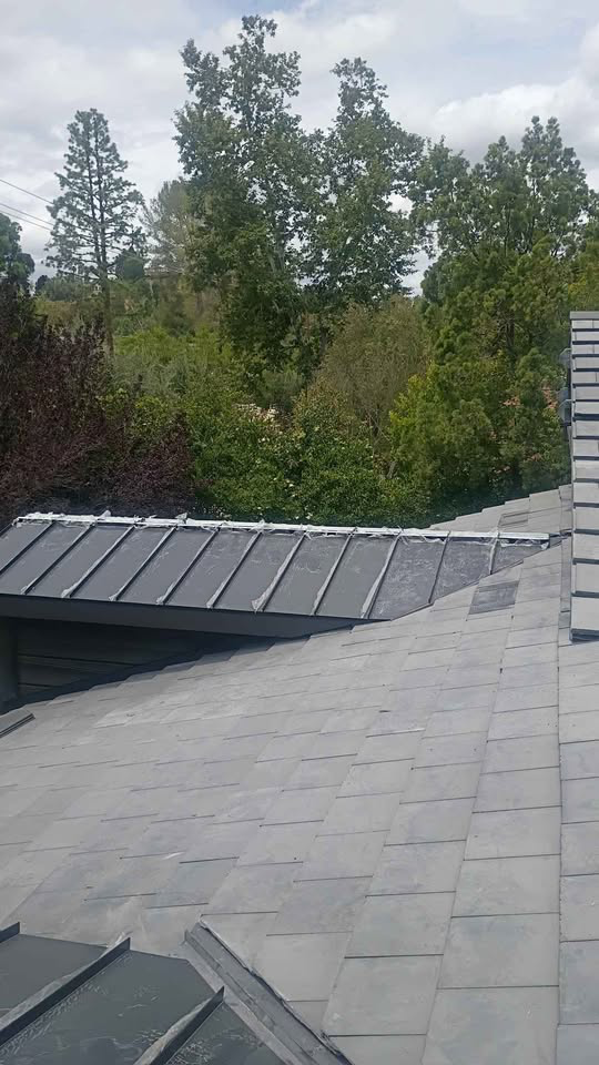 Roof installation project by Luxurious Construction LLC