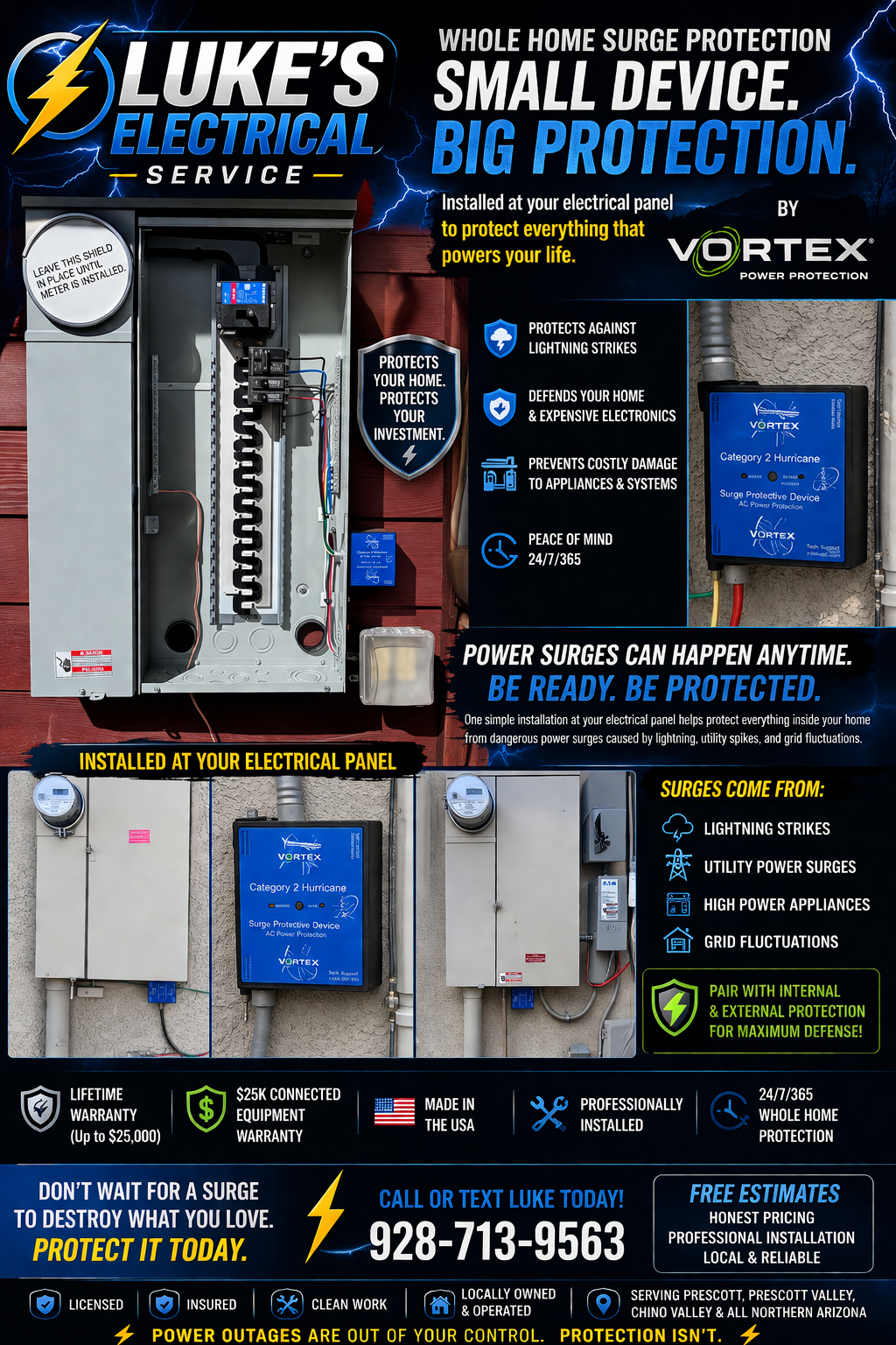  for Luke’s Electrical Service in Chino Valley, AZ