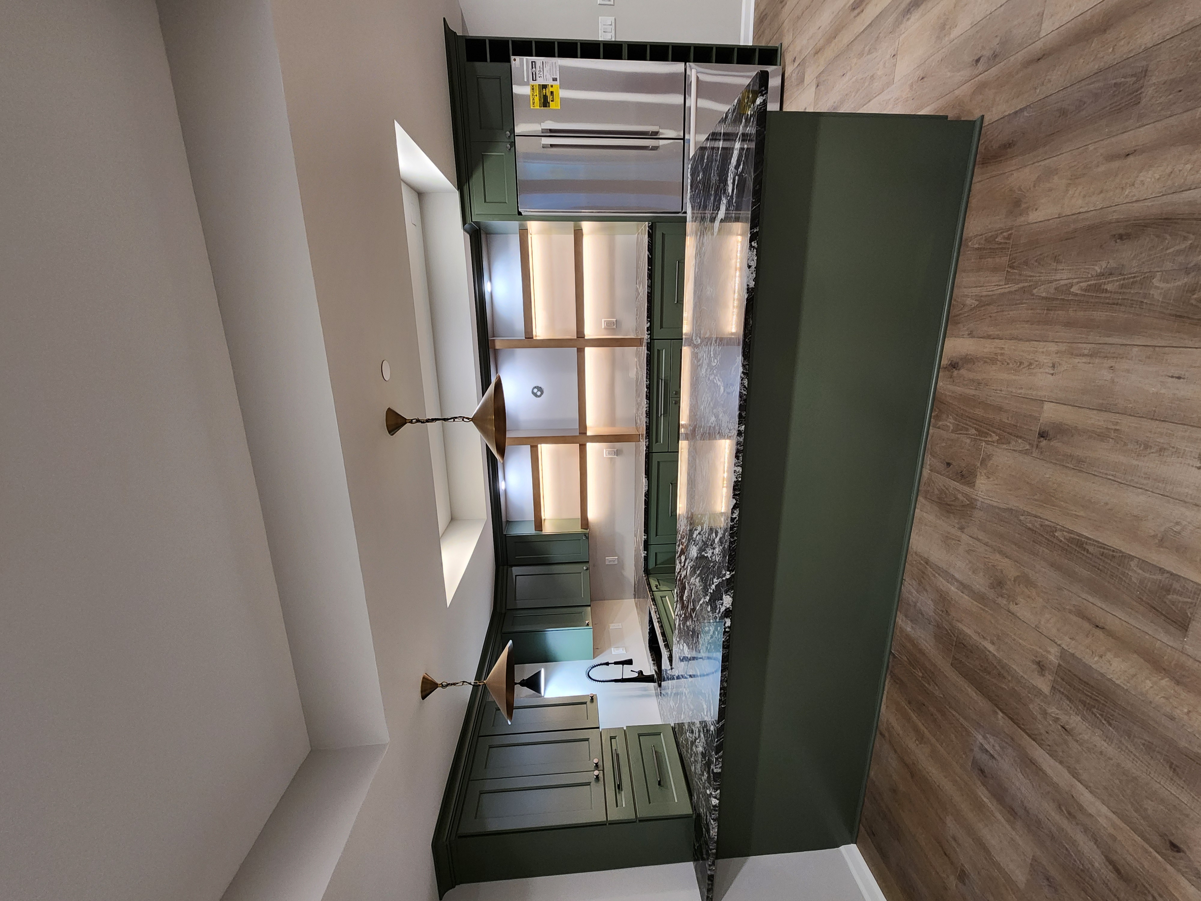 Mitten Made kitchen lighting and fixture upgrade