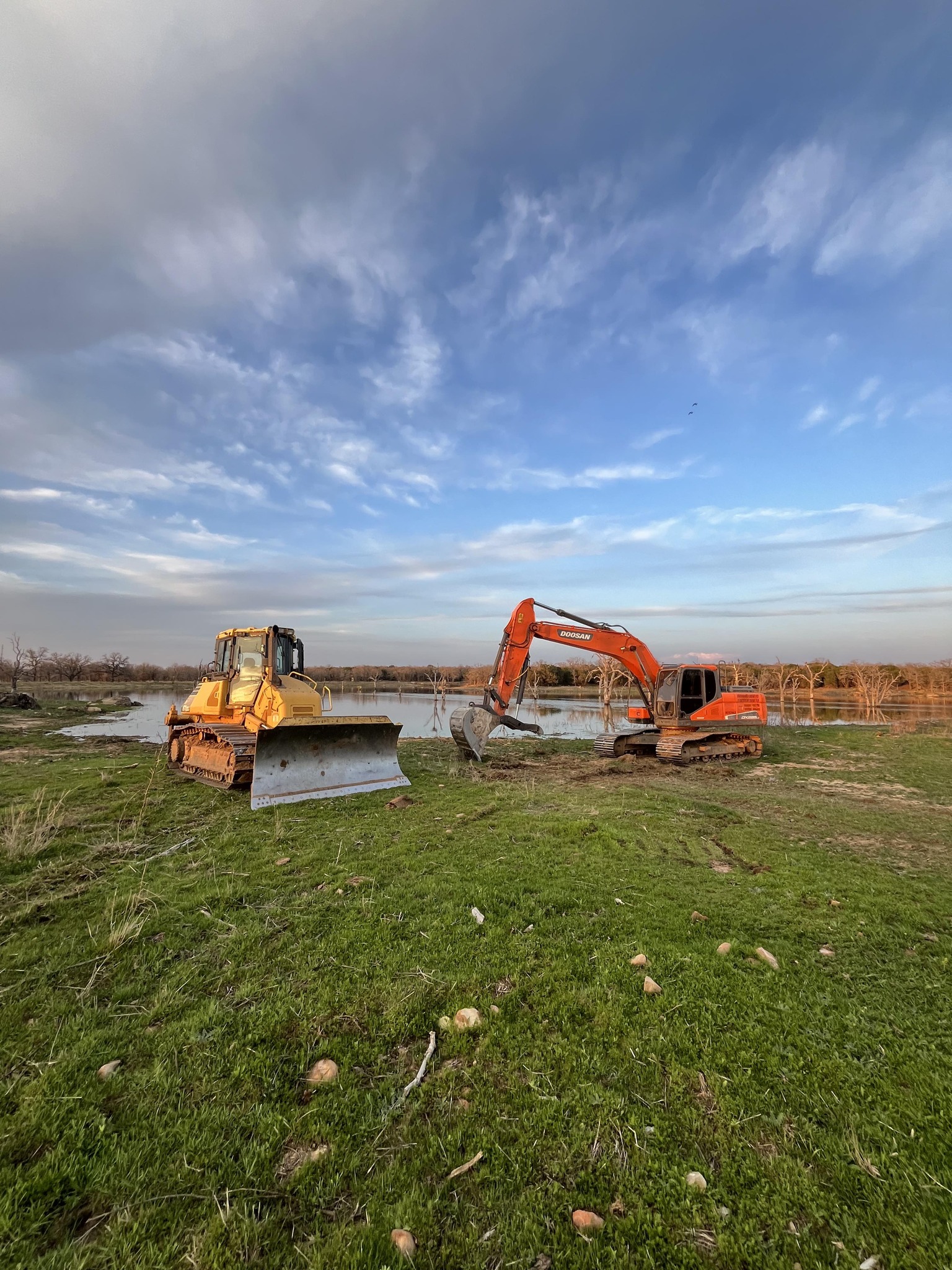 Excavating Company company South Prairie Construction in South Bend, TX