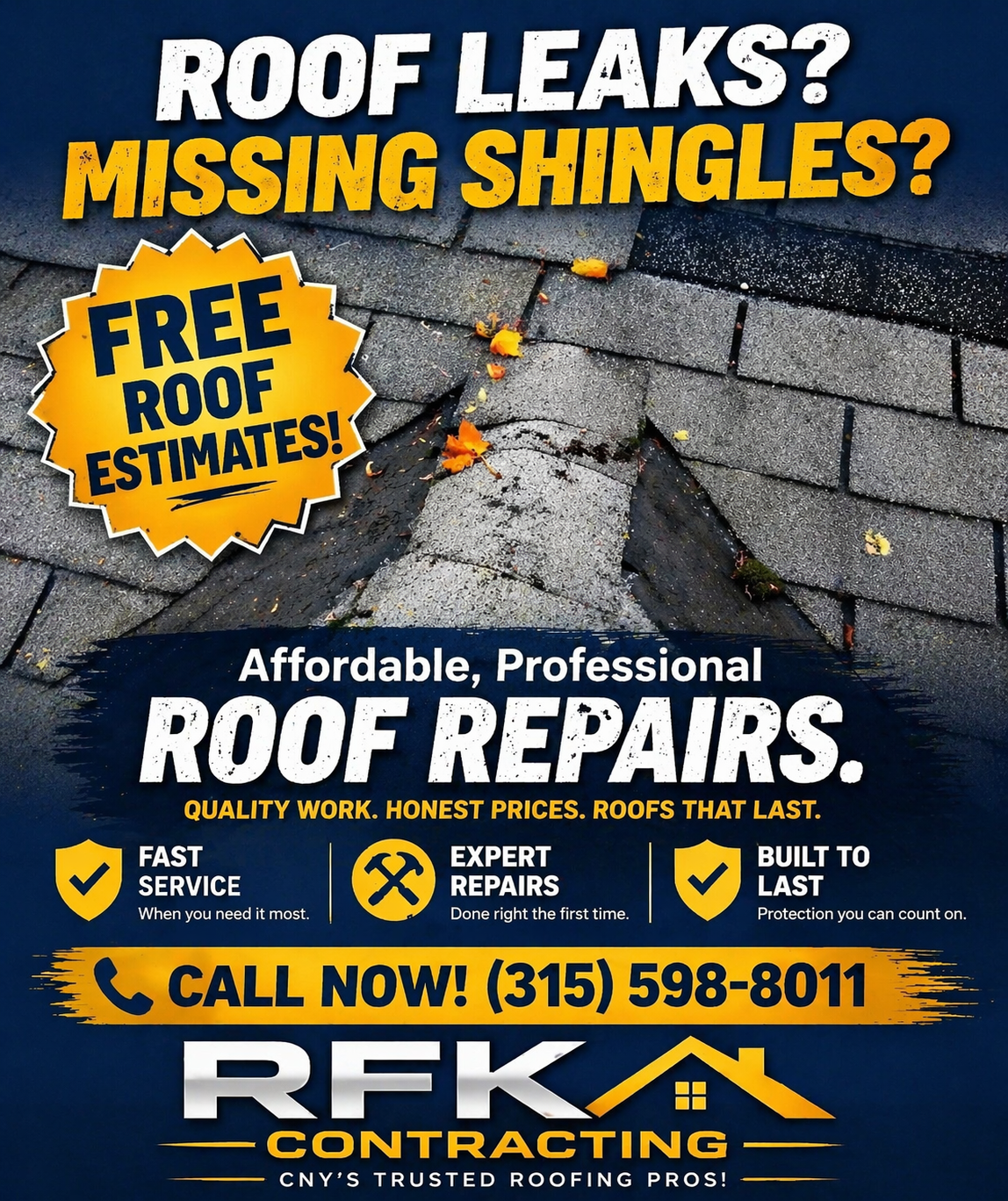  for RFK Contracting in Martville, NY