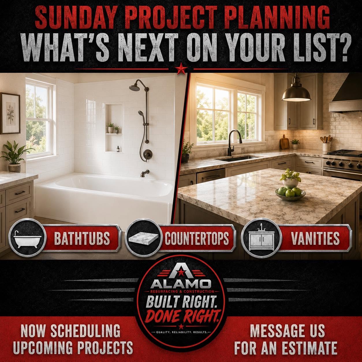  for Alamo Resurfacing and Construction   in San Antonio, TX