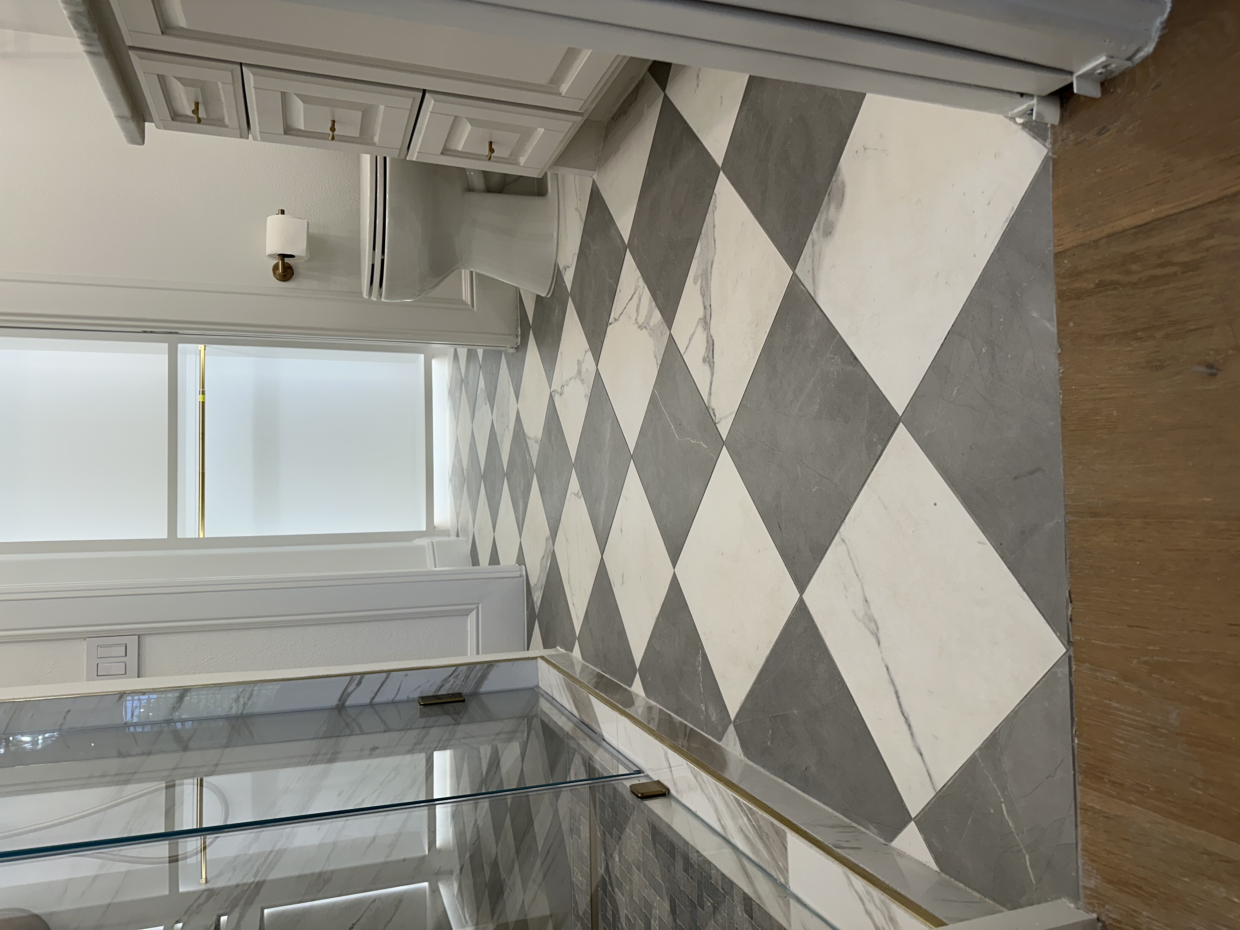 Bathroom renovation project by Luxurious Construction LLC