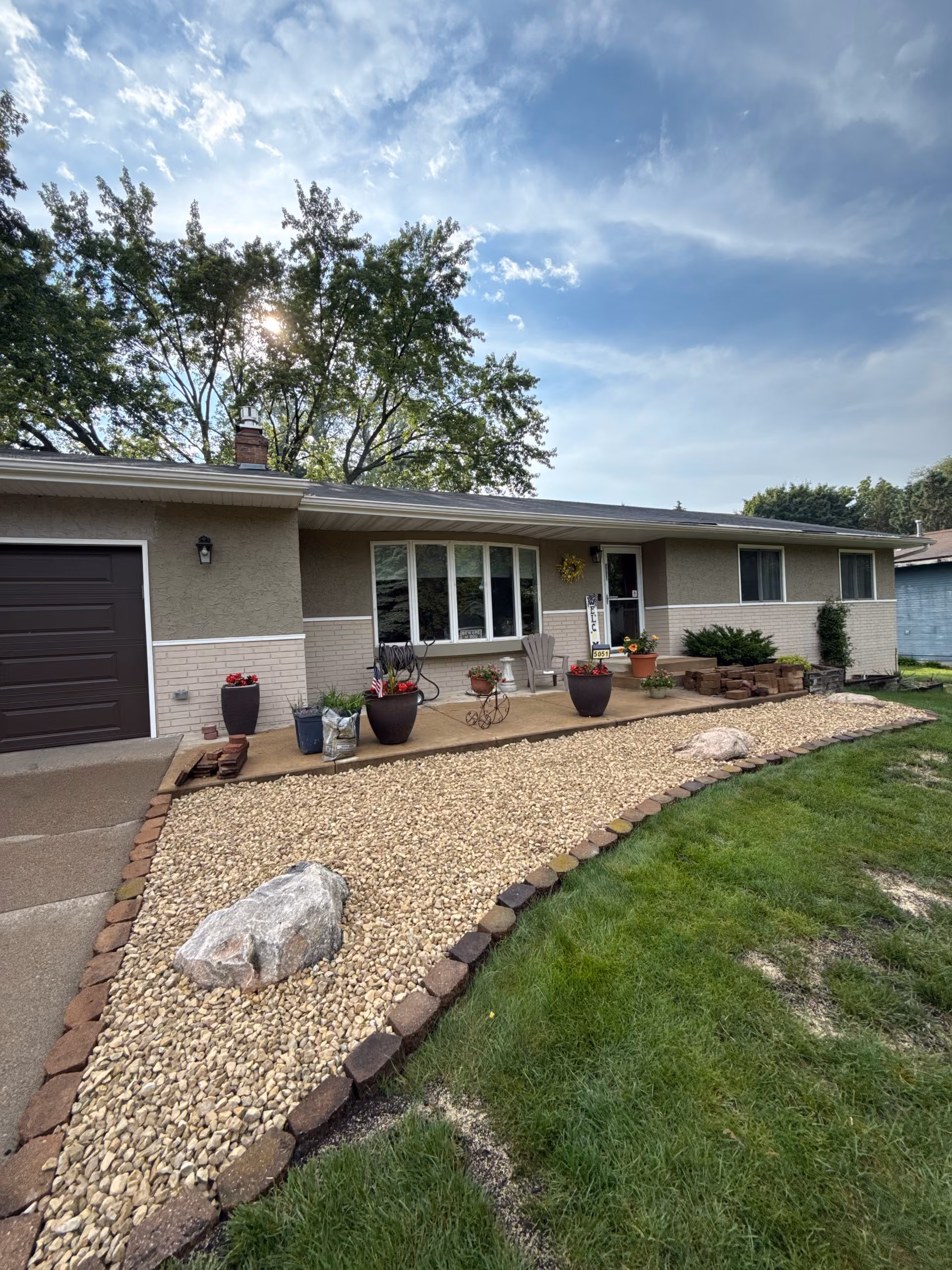 Rock and Mulch Landscaping for Enhanced Curb Appeal