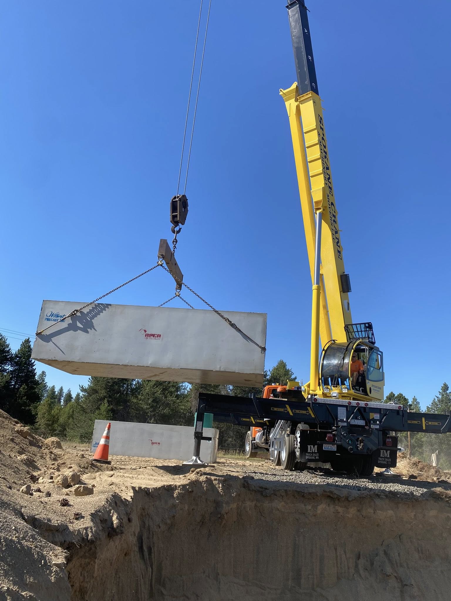 Excavating Company company Arthur Construction in Deer Park, WA