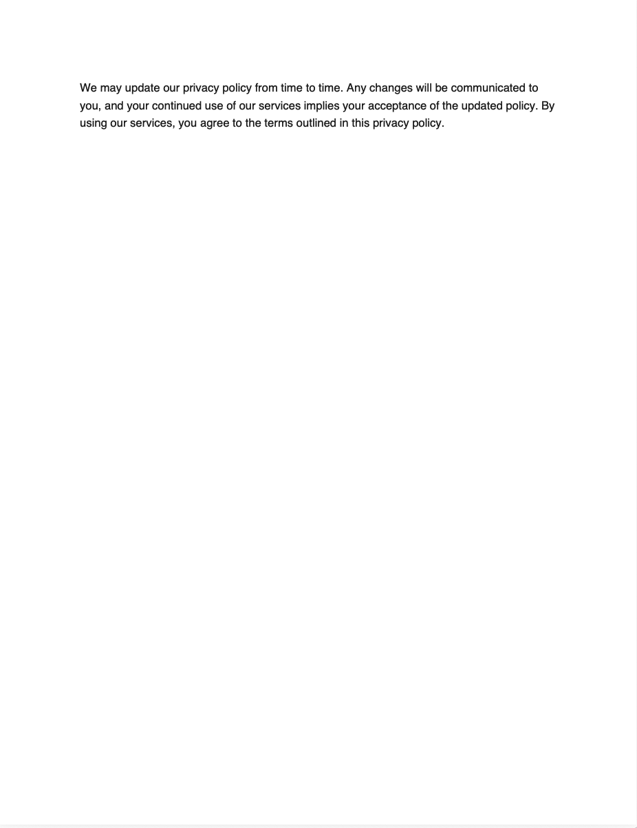 Privacy Policy Page 4