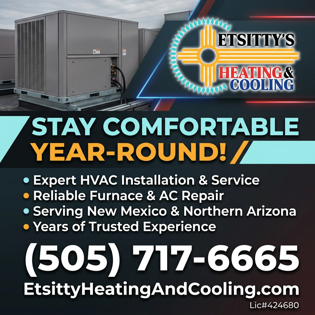  for Etsitty Heating And Cooling in Albuquerque, NM