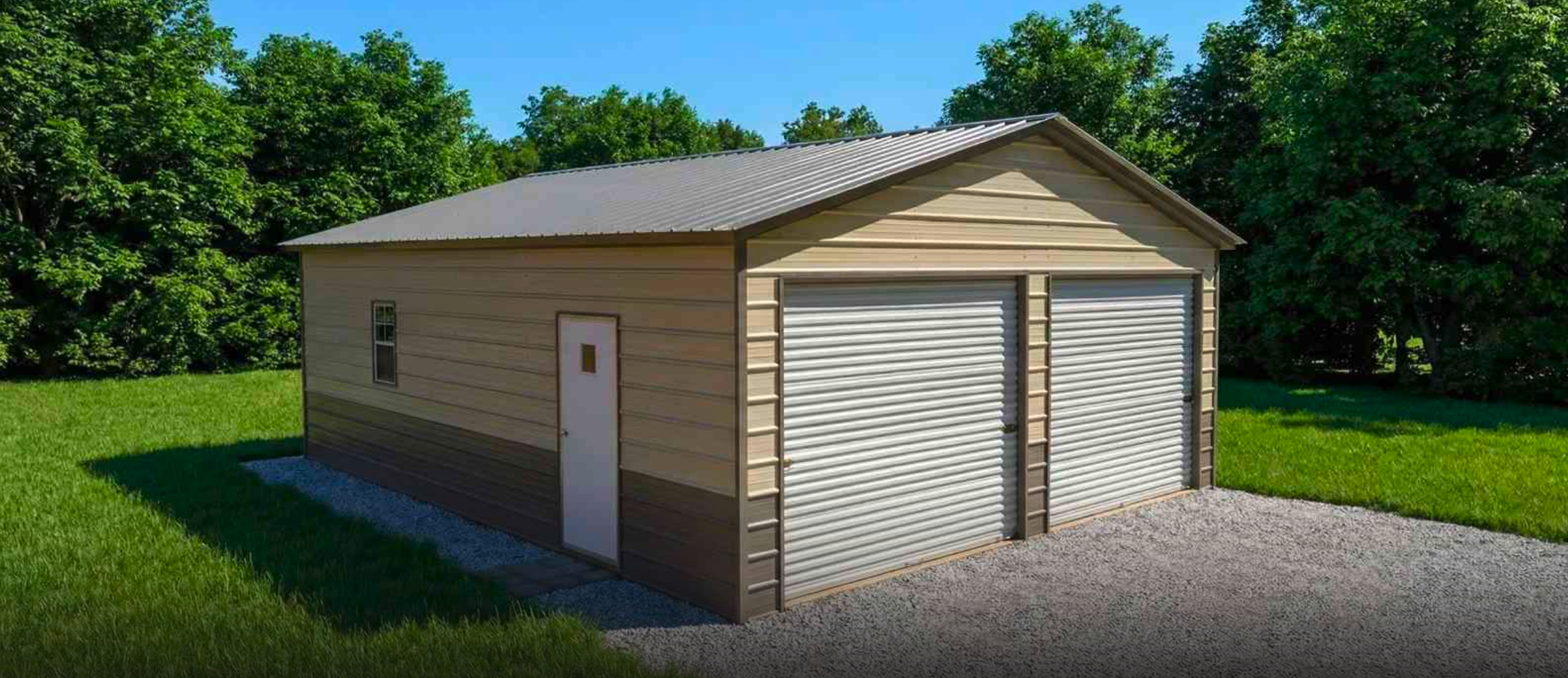 Bullpen - Wide-Span Heavy-Duty Metal Garage