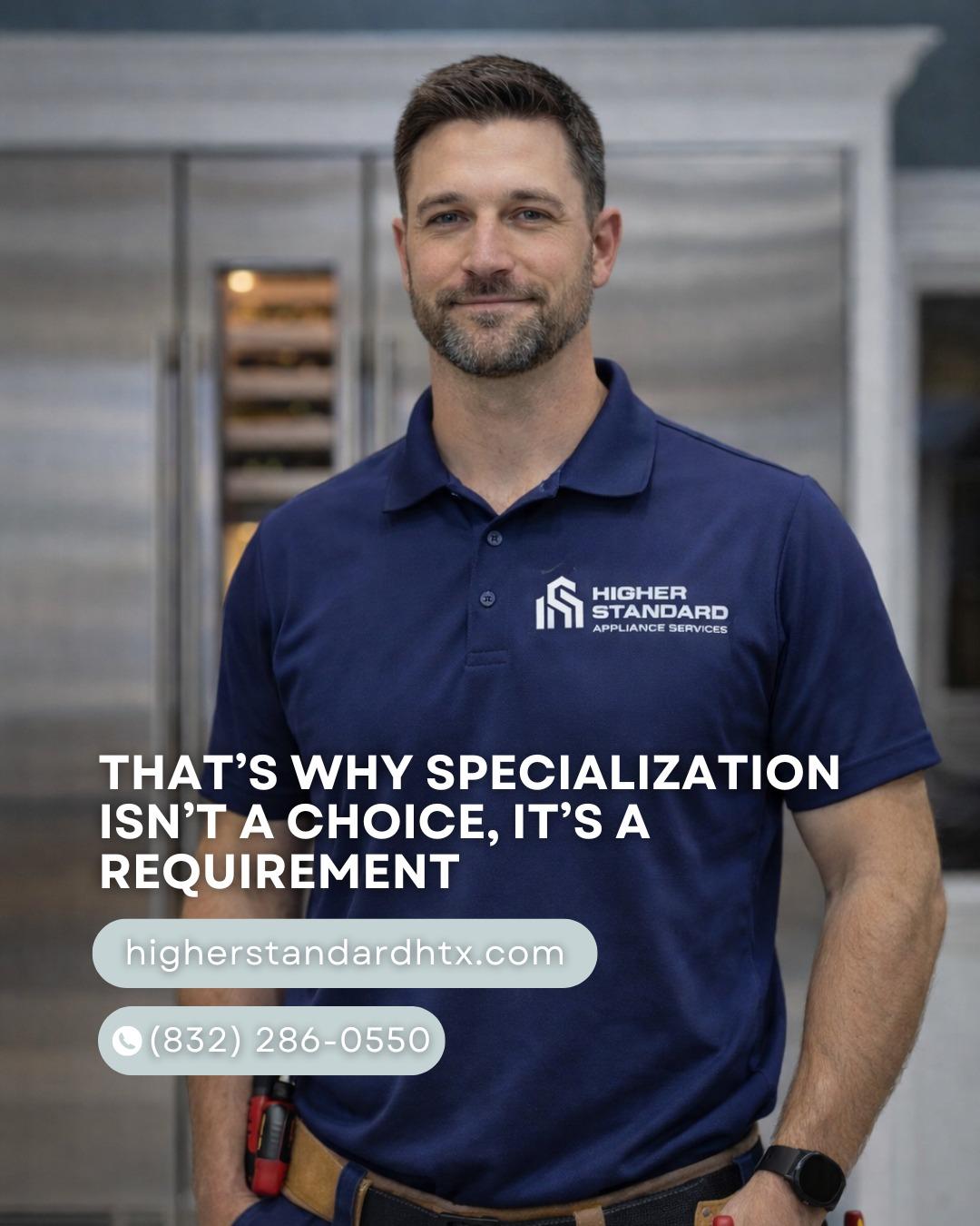  for Higher Standard Appliance Service in Houston, TX