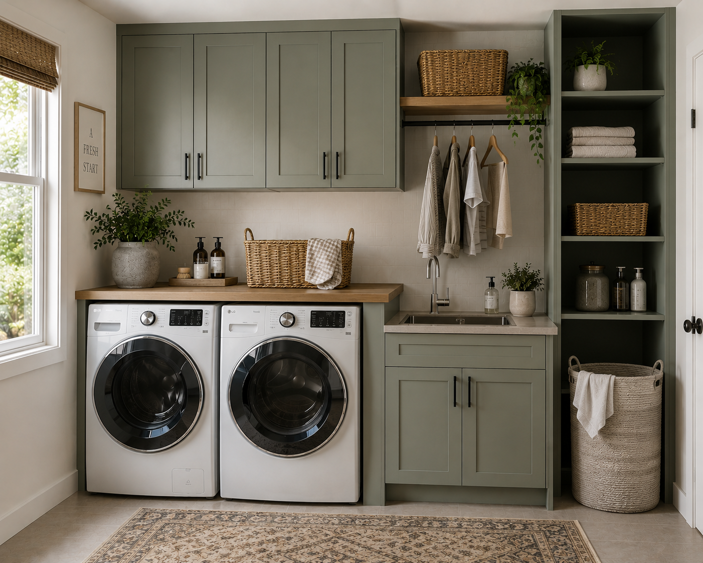 Laundry room cabinets Mandeville LA