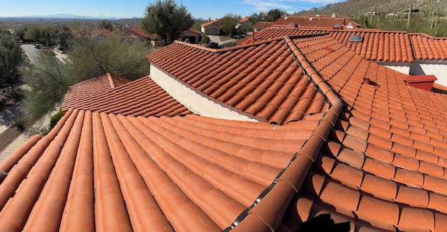Completed roof by Generations Roofing in Tucson