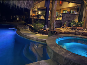 Finished Luxury Custom Pool