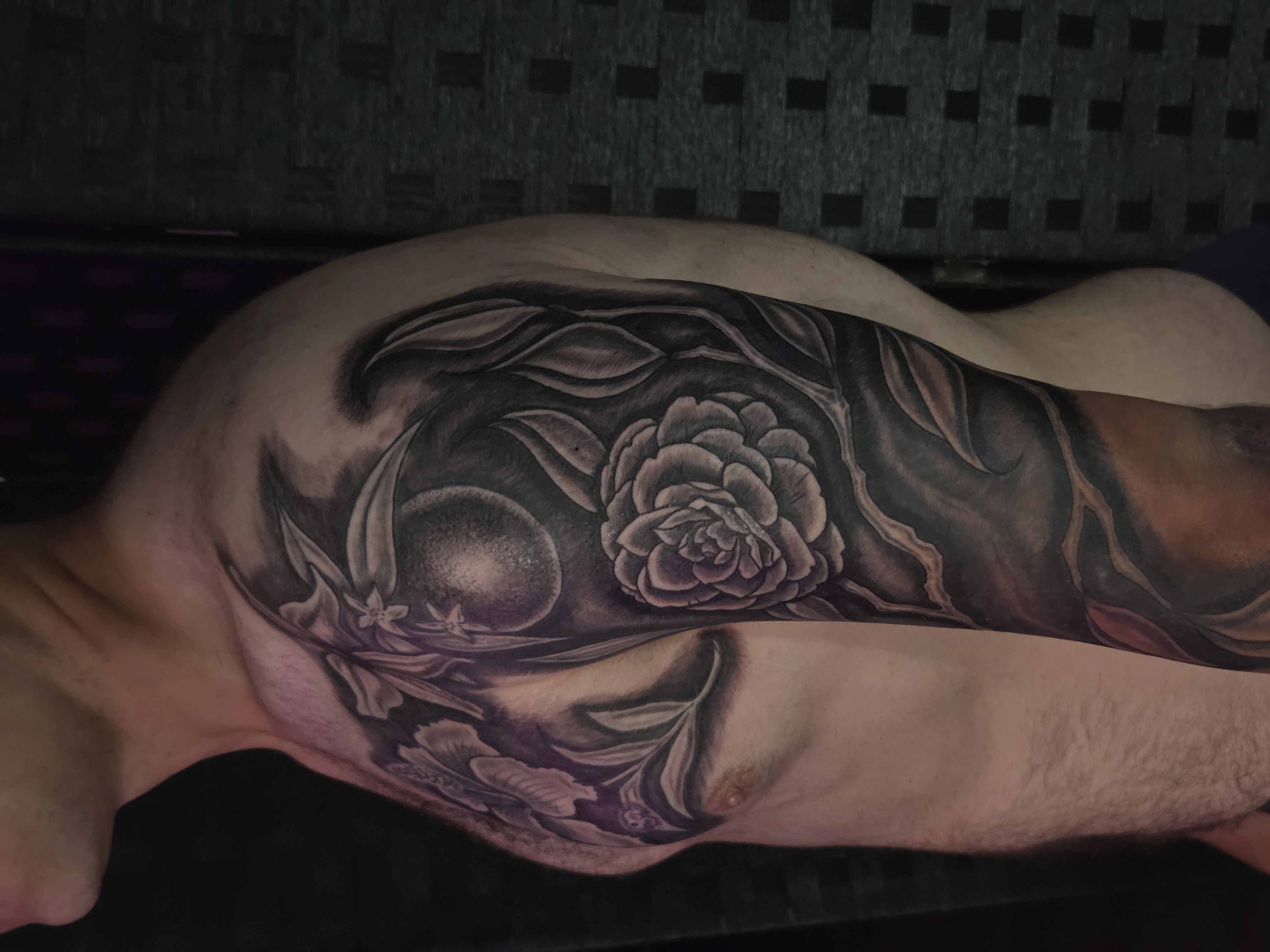 Custom tattoo by Indika Hybrid Tattoo in Charleston, SC