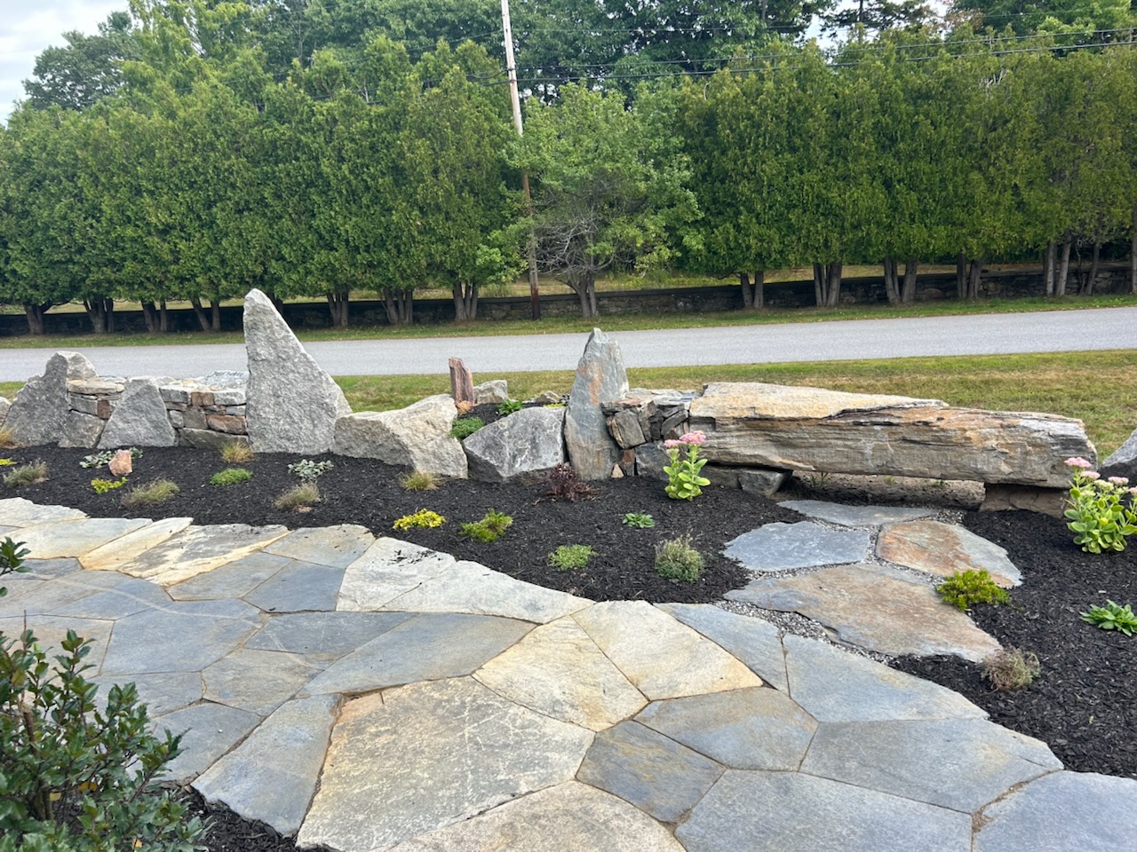 Masonry company Organic Innovations Stonework and Design in Brunswick, ME