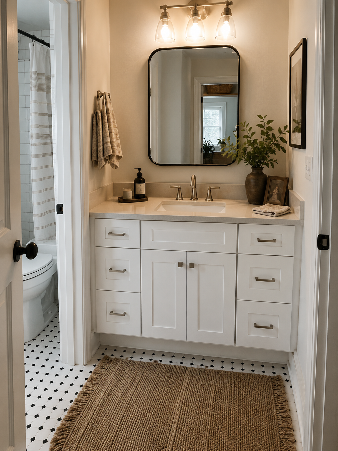 Bathroom vanity installation Mandeville Louisiana