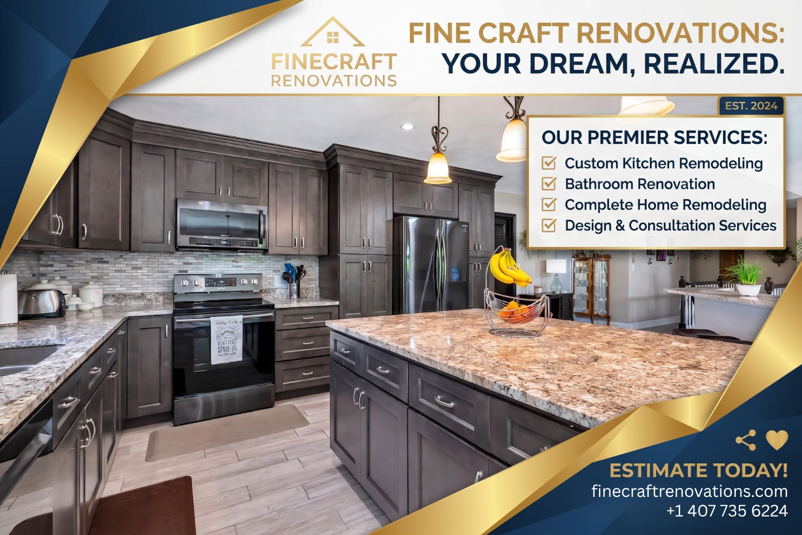  for FineCraft Renovations in Orlando, FL