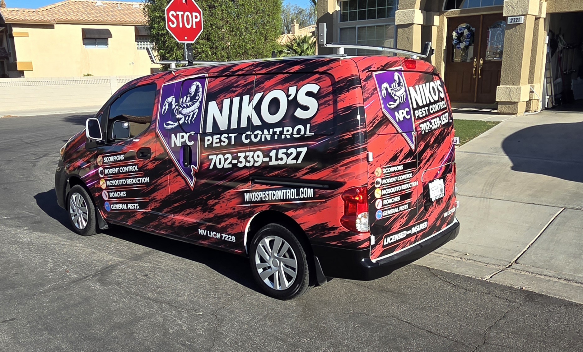  for Niko's Pest Control in Las Vegas, NV