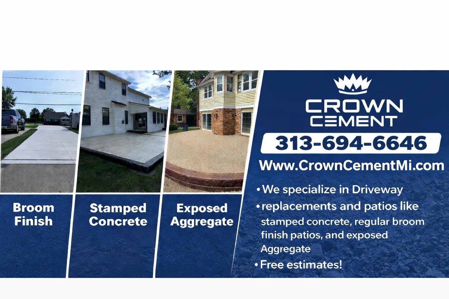  for Crown Cement in Lincoln Park, MI