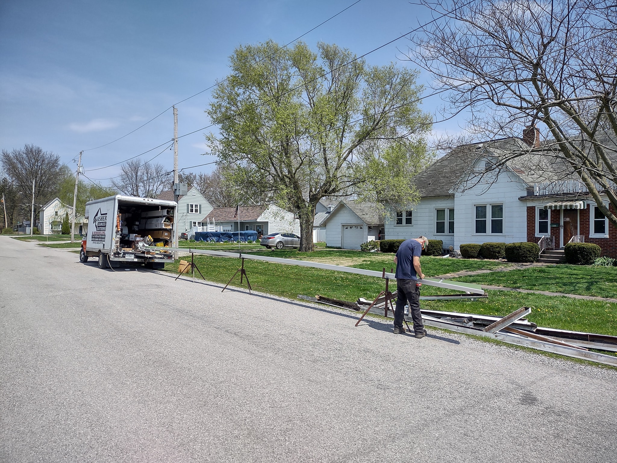  for Asher Remodeling and Seamless Gutters in St Elmo, IL