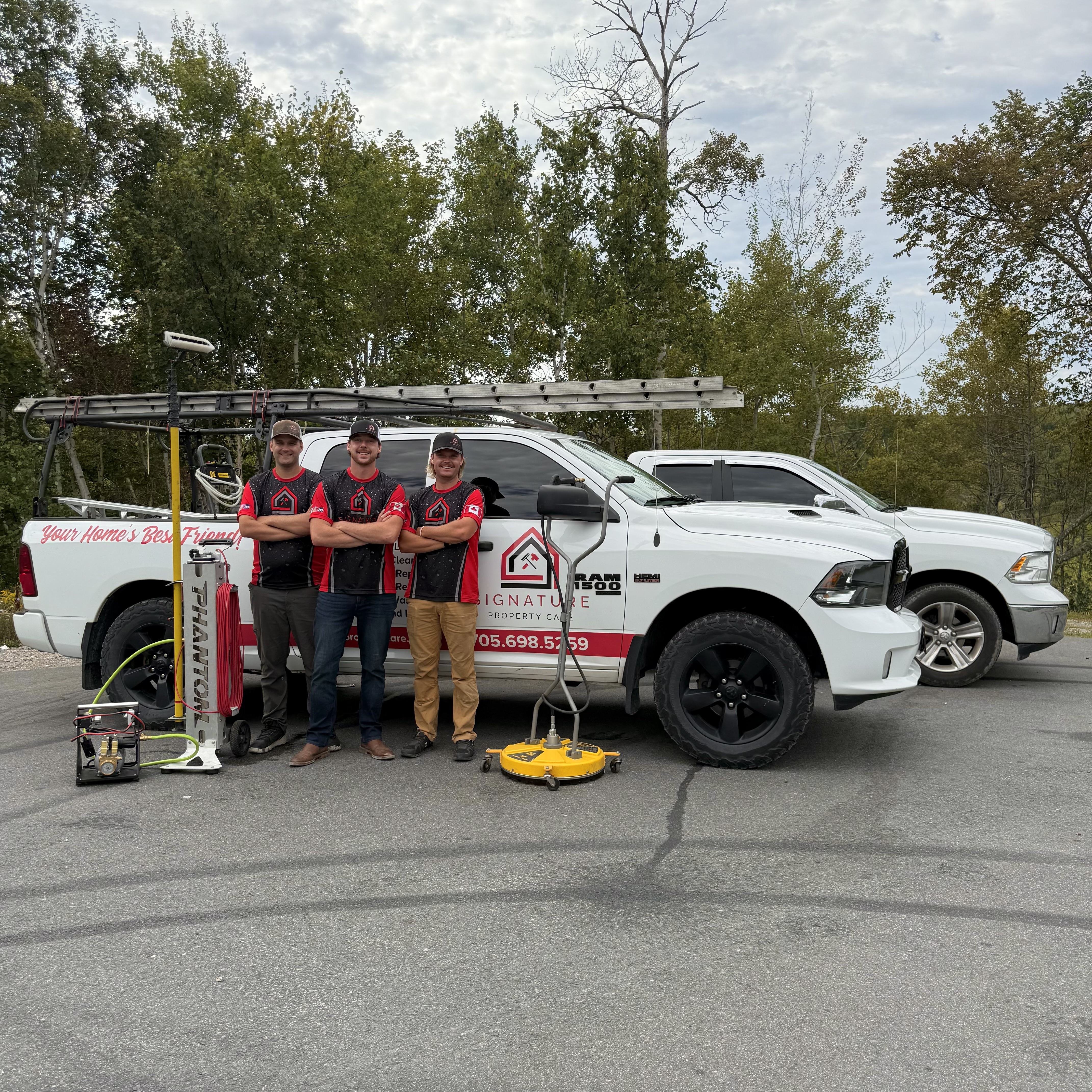 The Signature Property Care team in Greater Sudbury