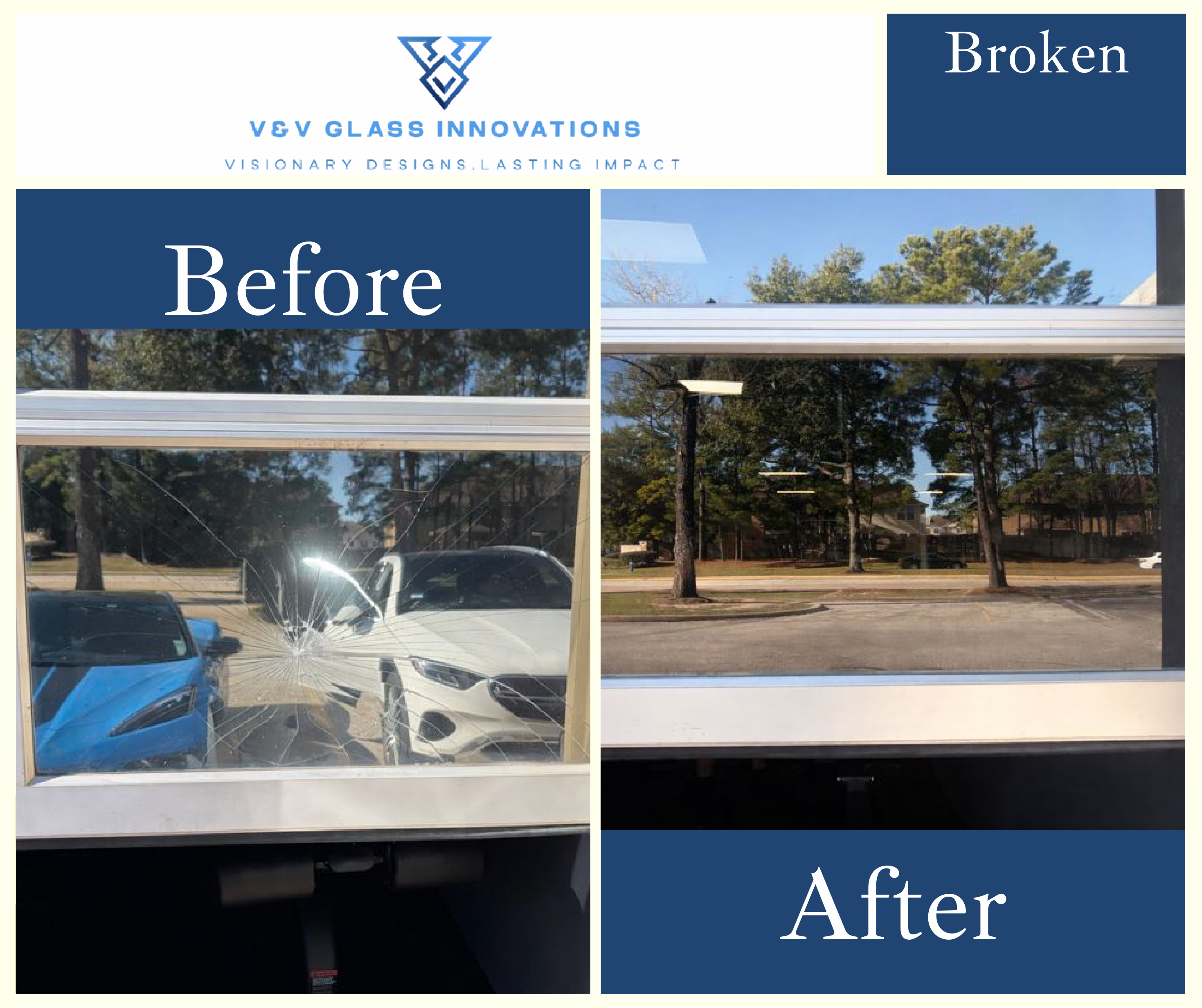  for V&V Glass Innovations LLC in Houston, TX