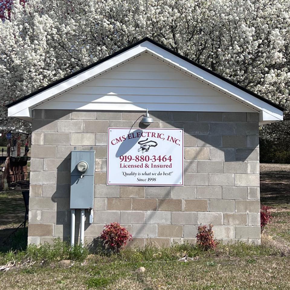  for CMS Electric in Louisburg, NC