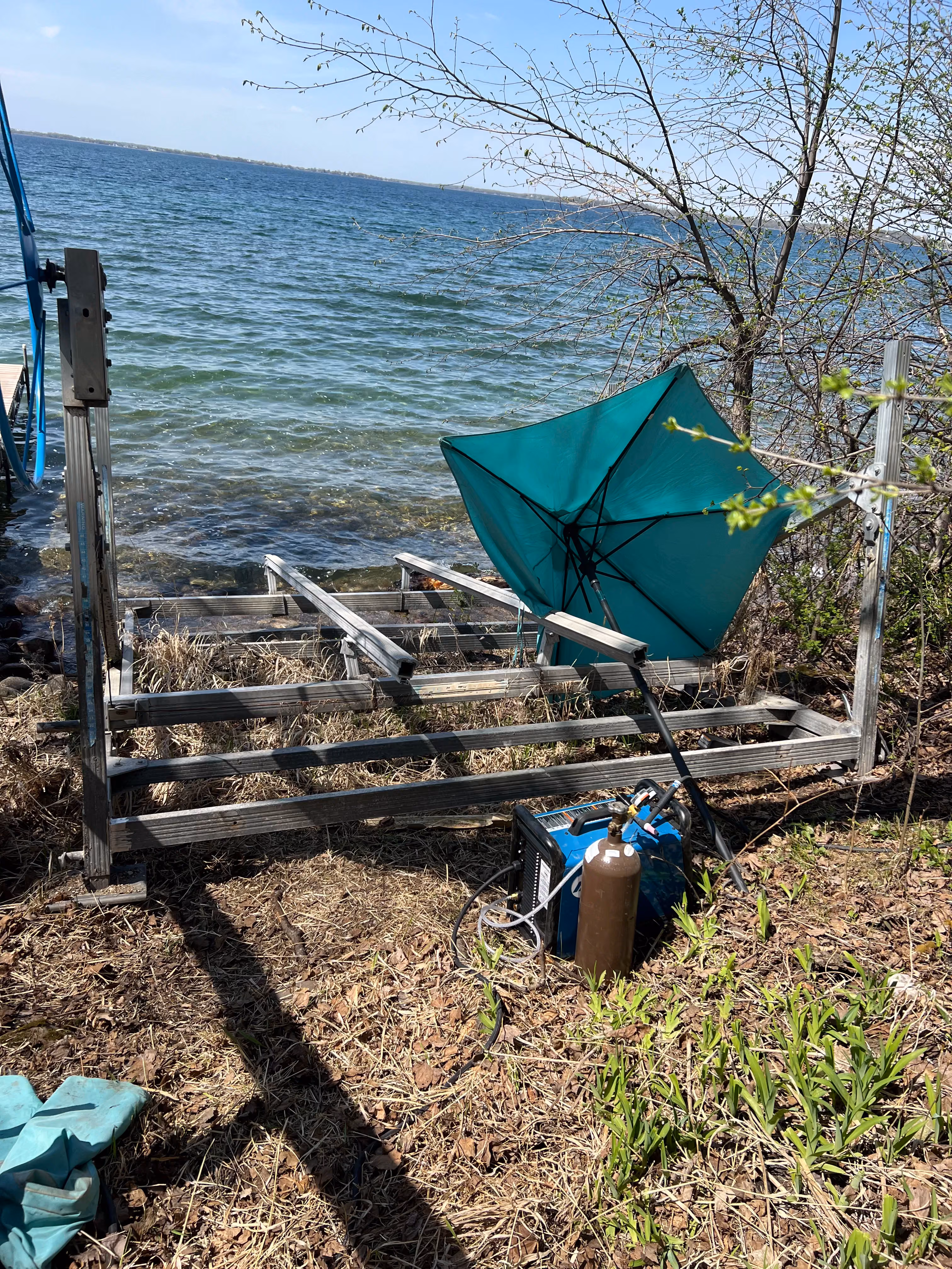 Dock Repair Success at Lake Lida