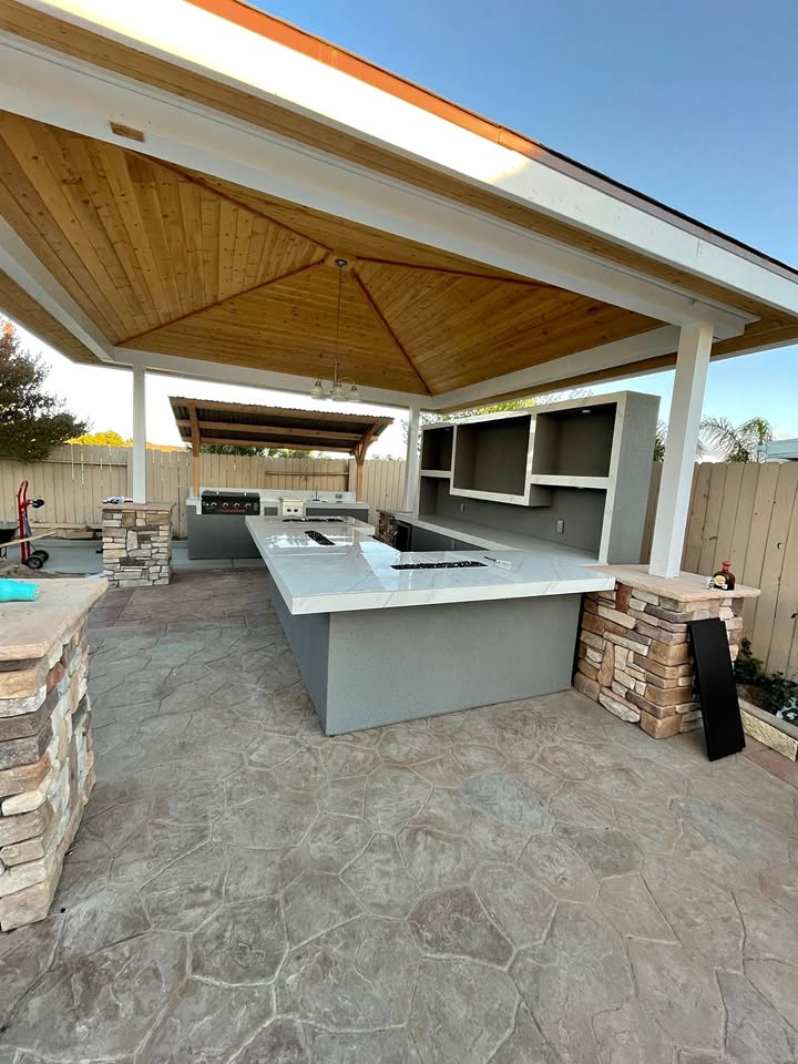 Outdoor addition project by Luxurious Construction LLC