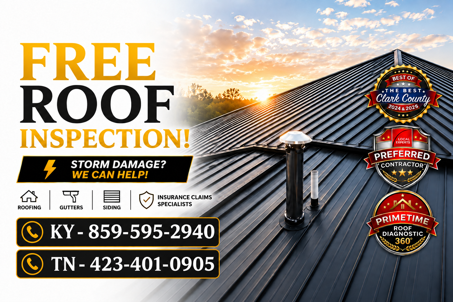 Free Roof Inspection