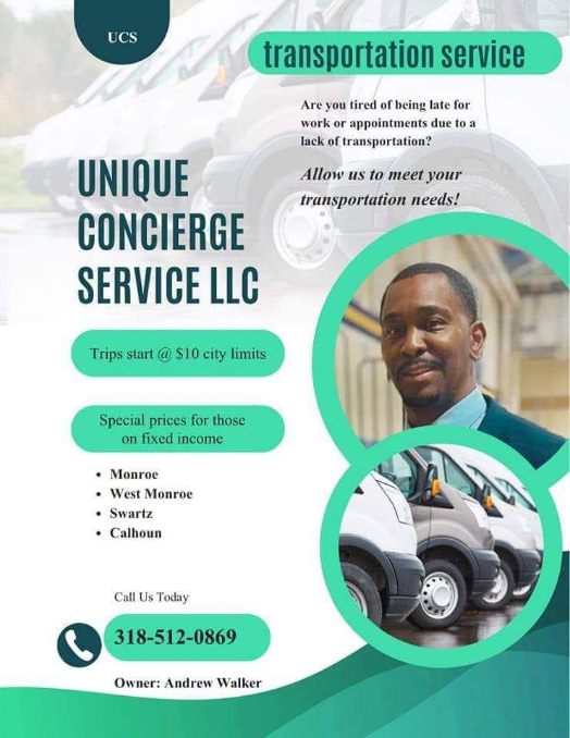  for Unique Concierge Service in Monroe, LA