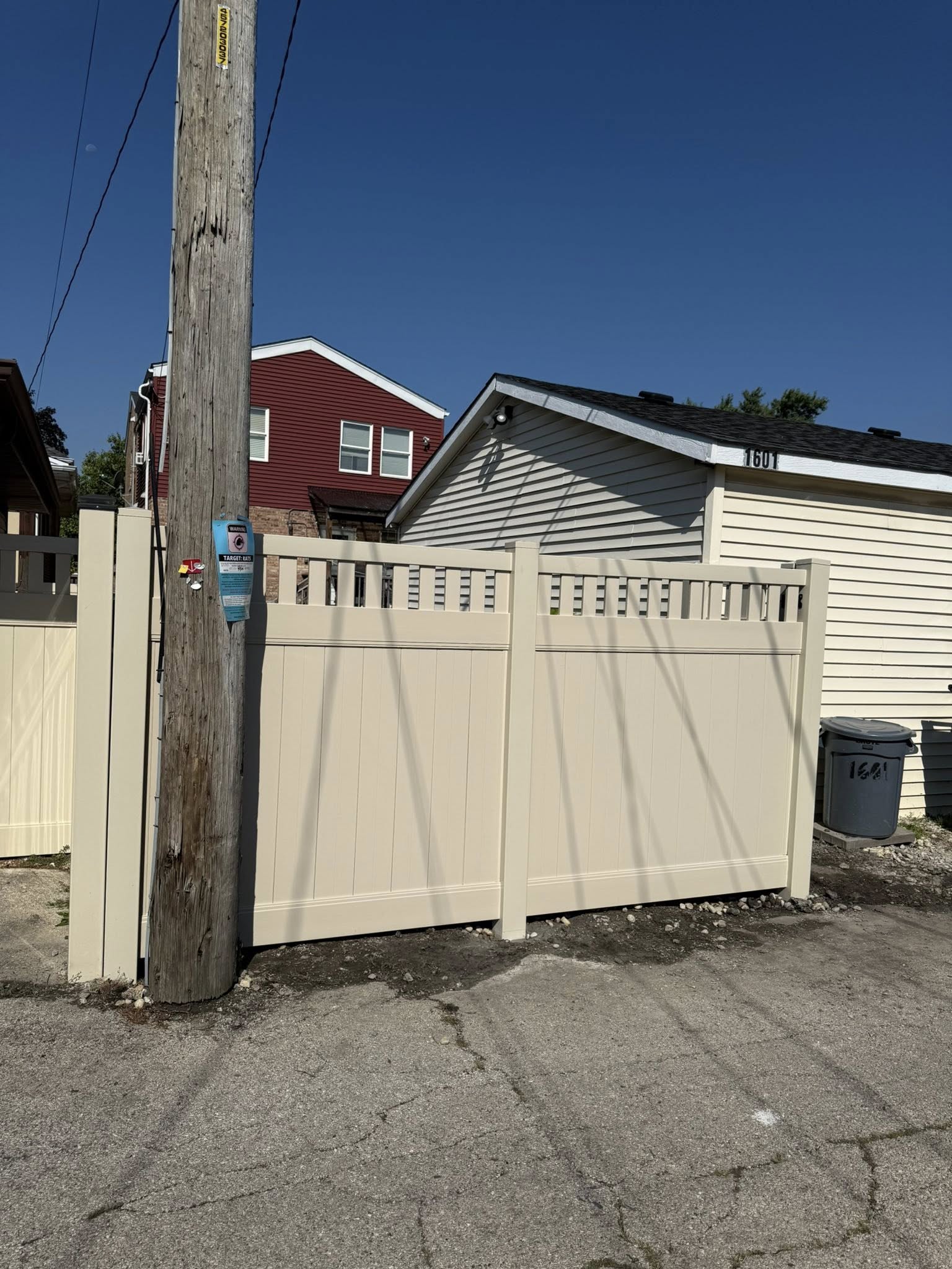  for 1 STOP FENCE INC in Cicero, IL