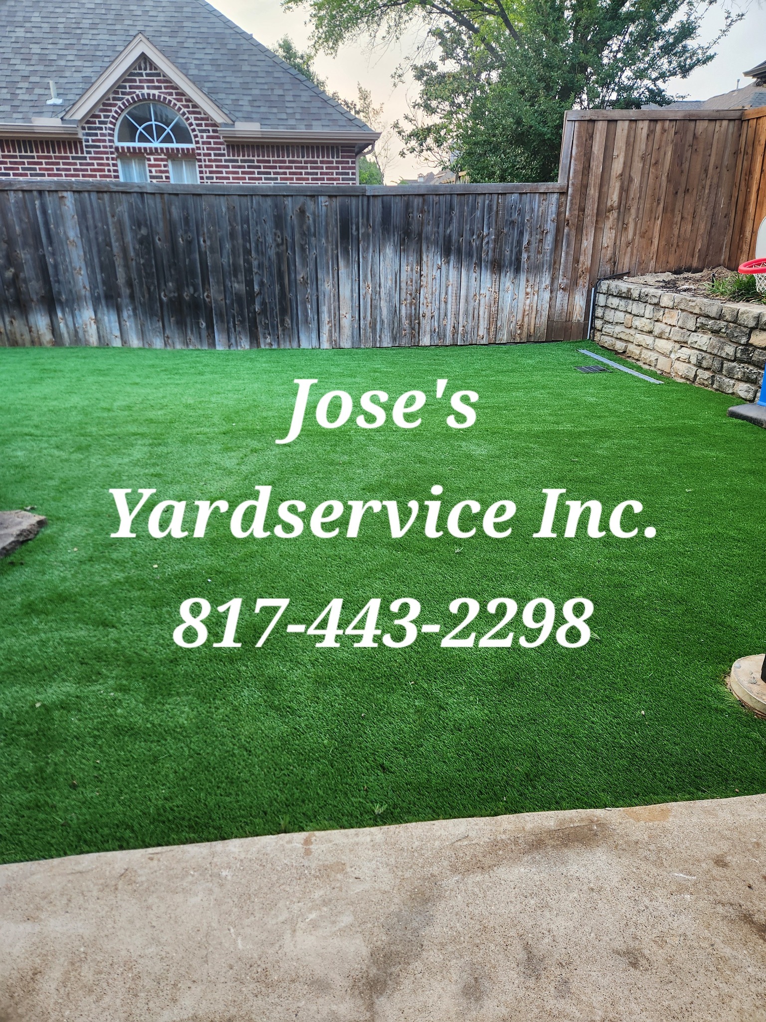  for Jose's Yardservice in Keller, TX