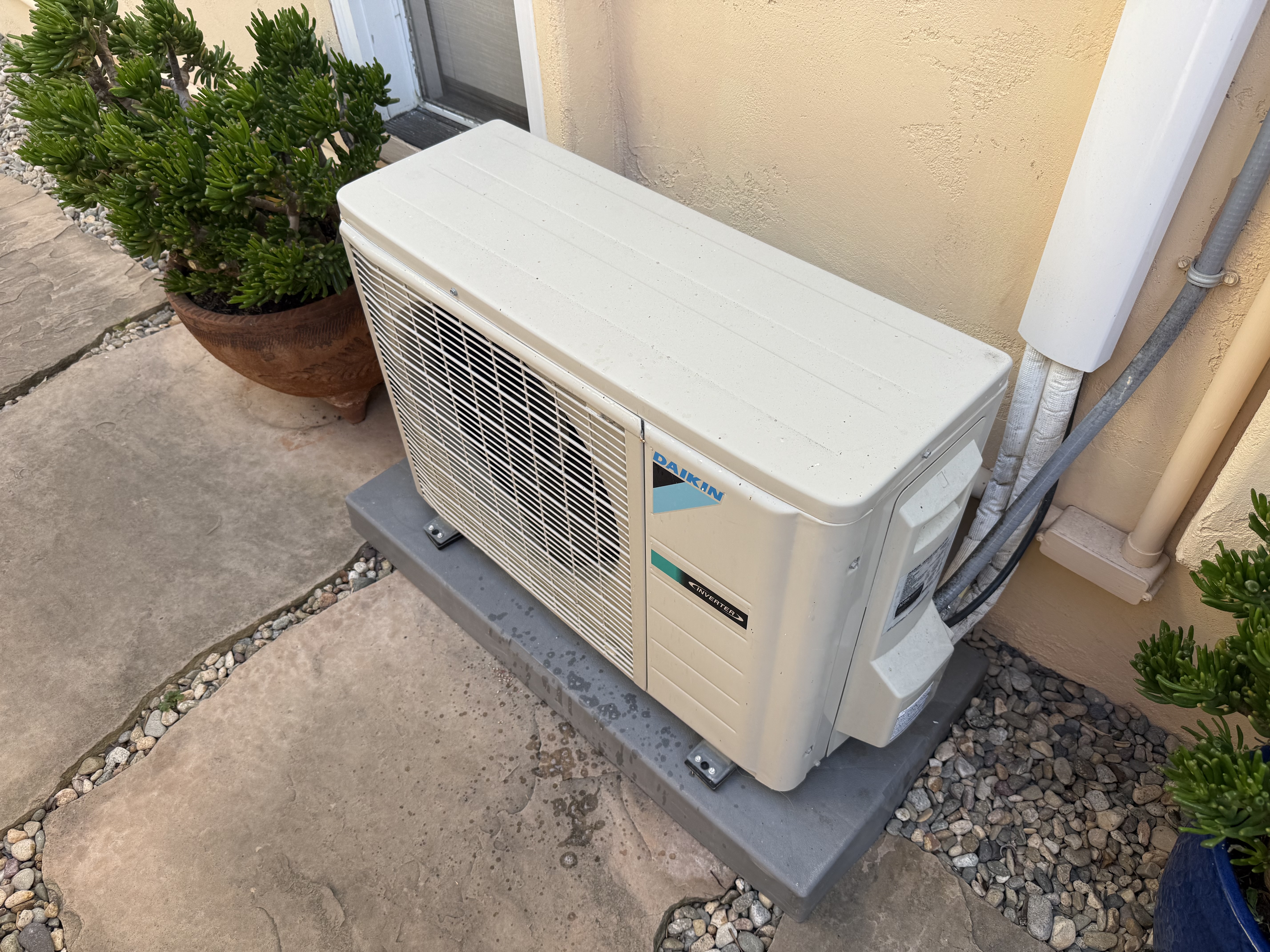 Air conditioning service call in San Diego, CA by BY THE BOOK Plumbing • Heating • Air Conditioning